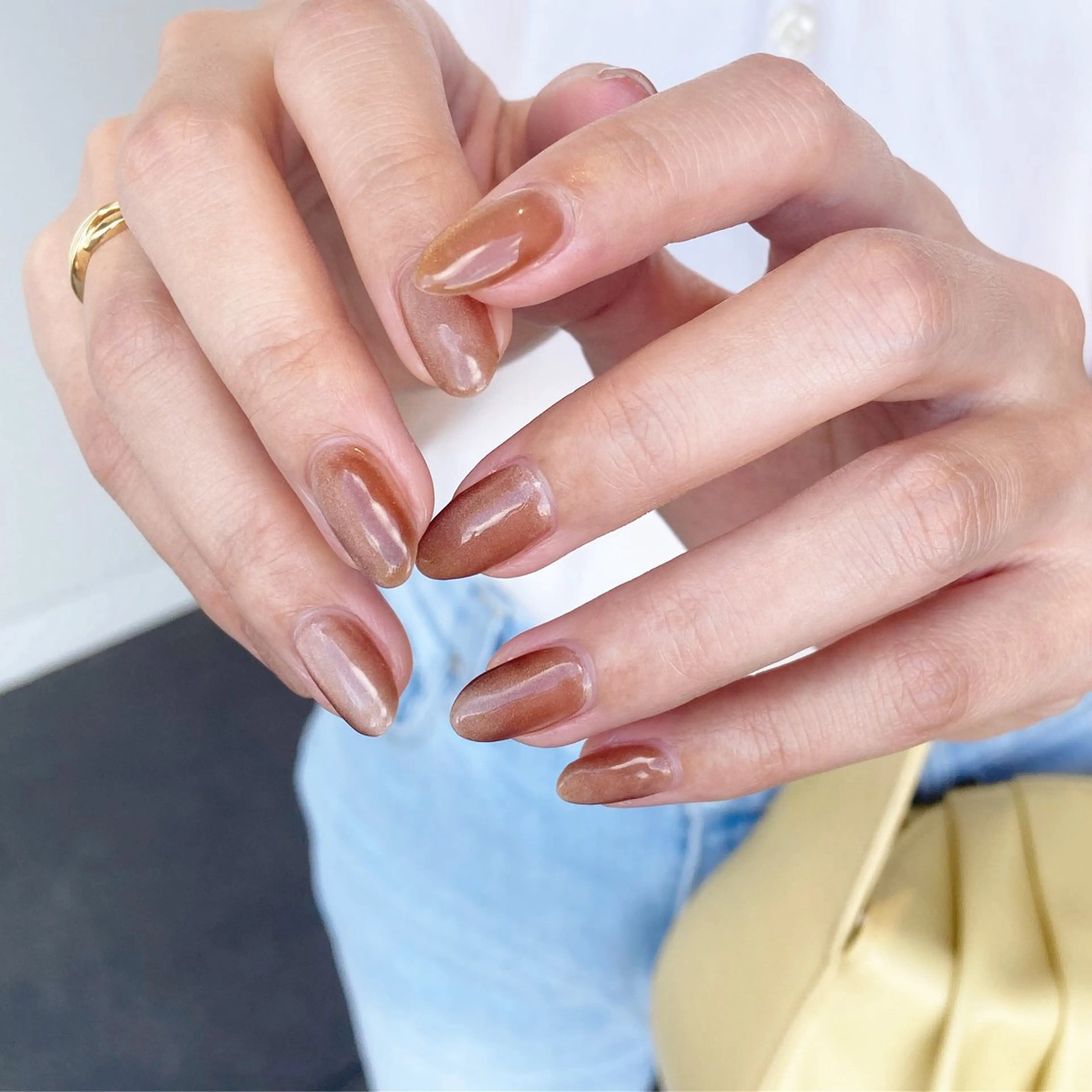 ネイル 𓂃toi. 儚げnuanceのネイルデザイン