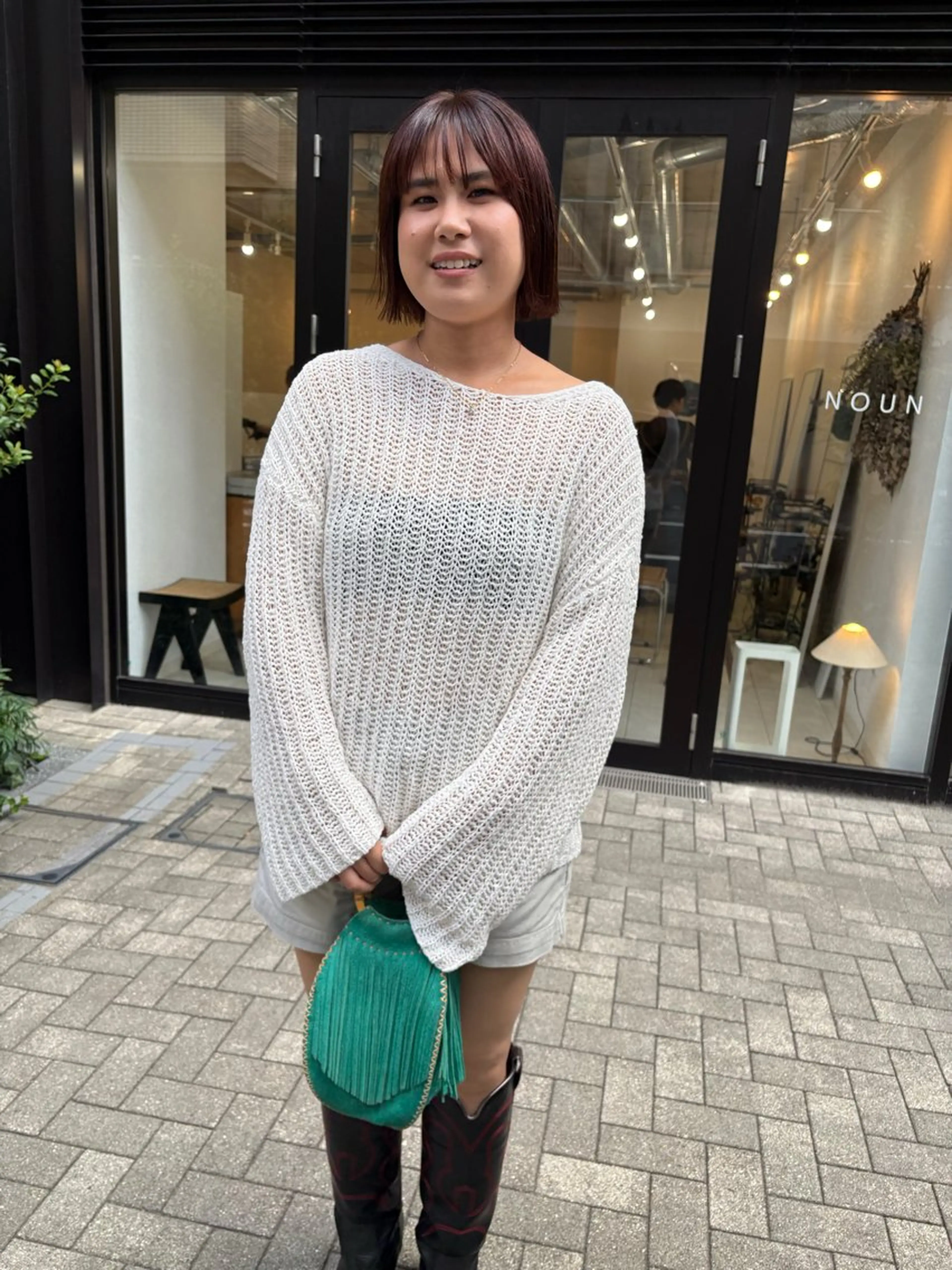 ショート カラー カット ヘアカラー NOUN所属・eri kinjoのヘアスタイル