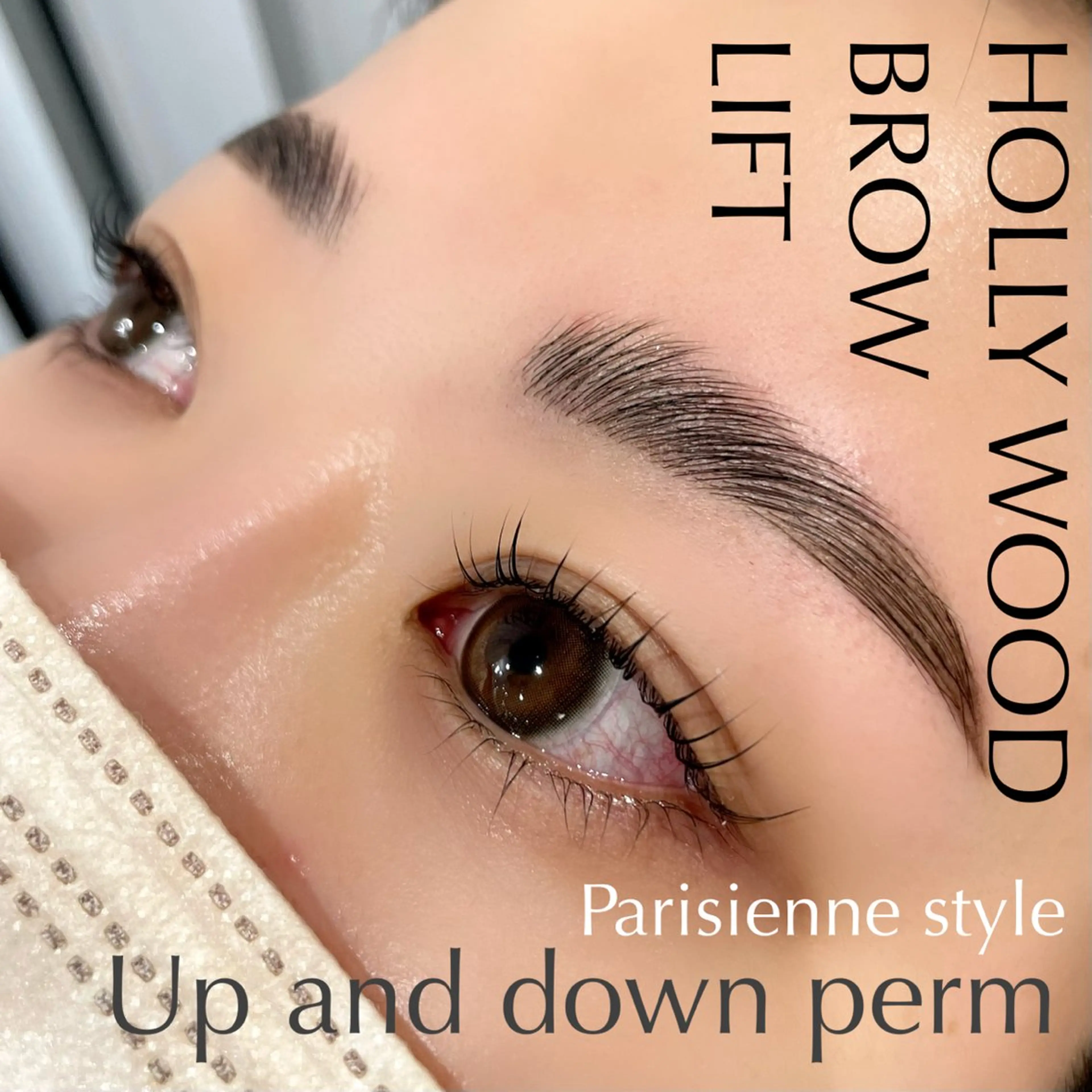 アイブロウ マツパ ANDO HIKARIのヘアスタイル