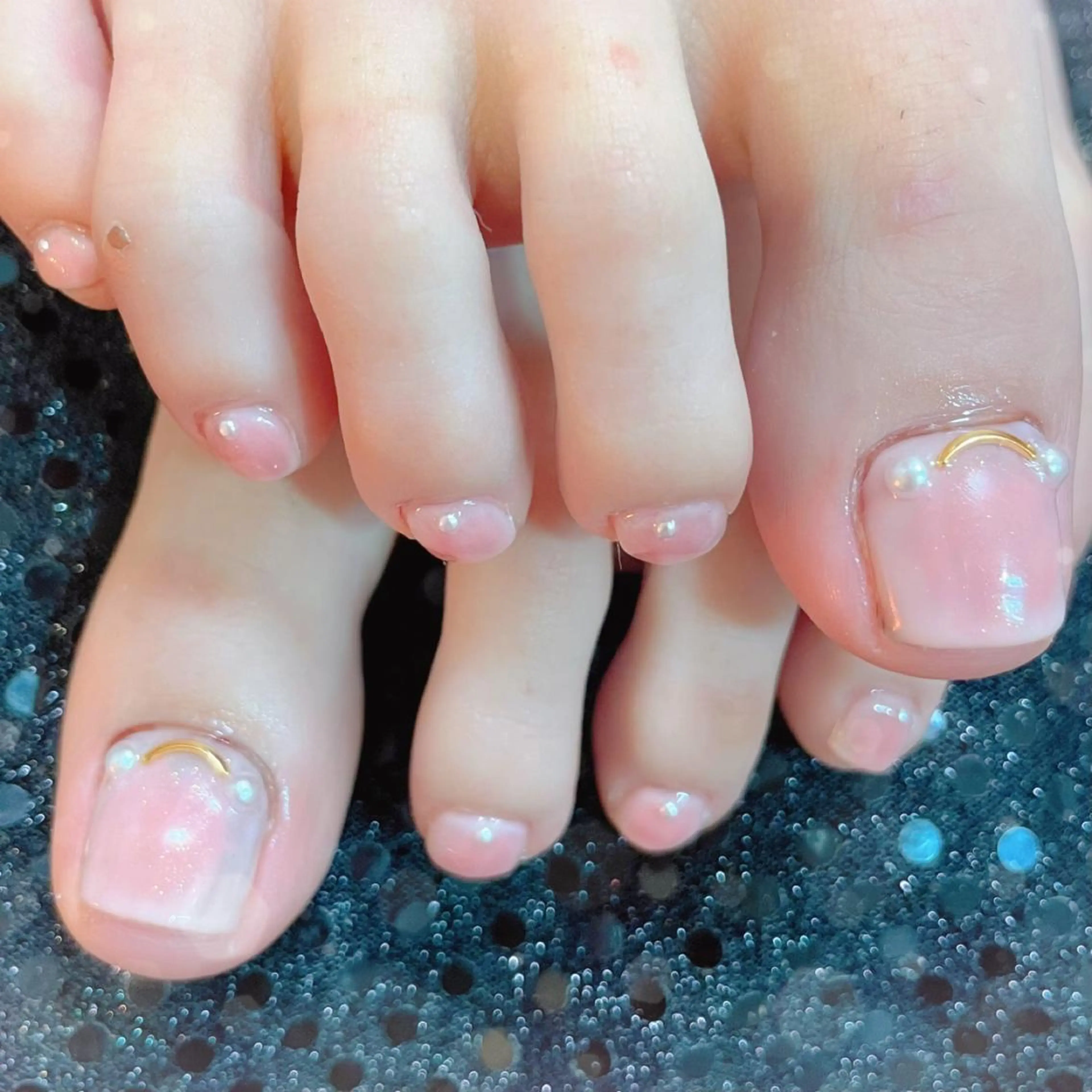 ネイル フットネイル MoON...❤︎ MeGuのネイルデザイン