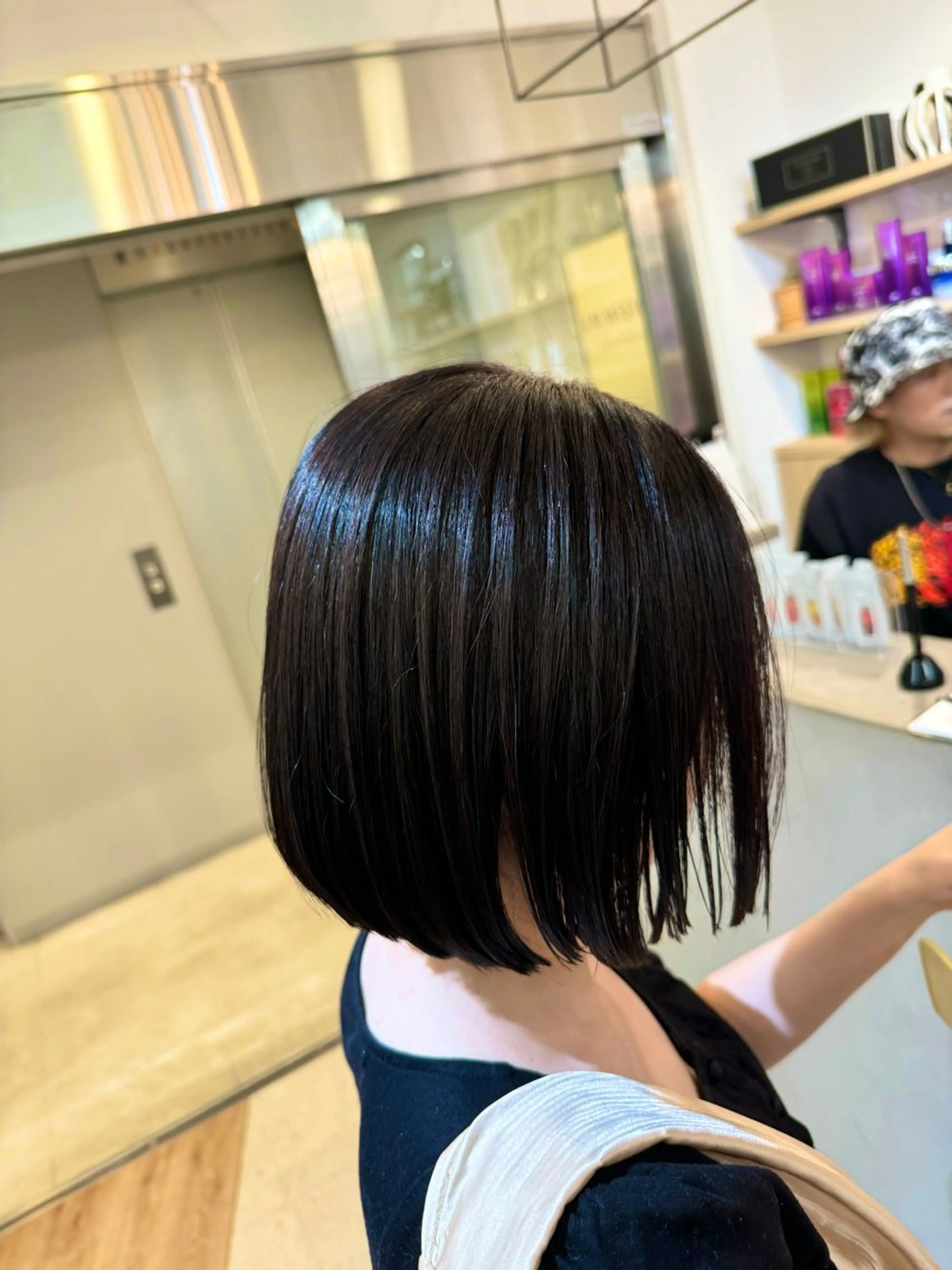 ミディアム 加藤 優眞のヘアスタイル