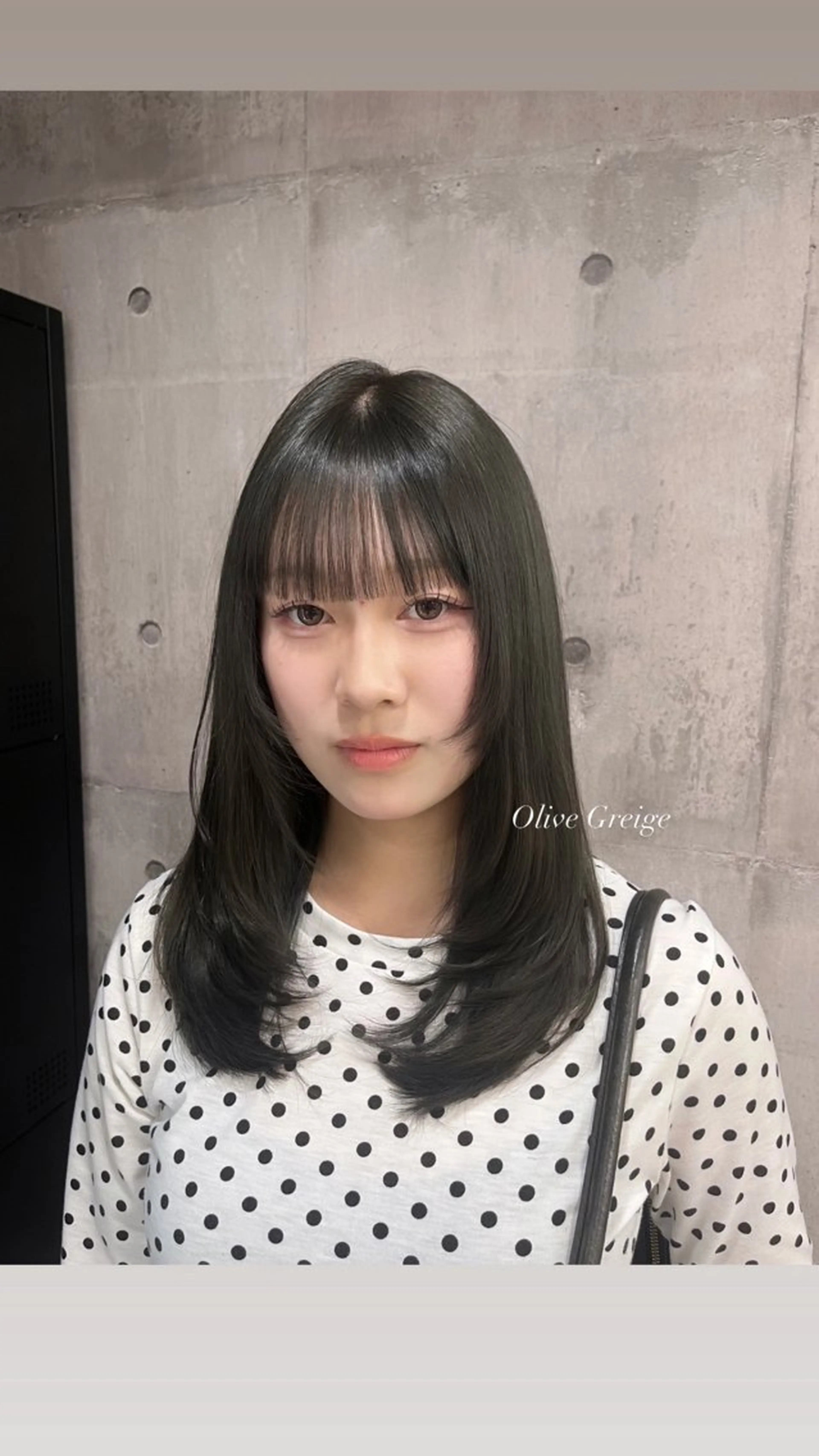 セミロング カラー カット ヘアカラー トリートメント ハイトーン/ゆるふわ 🎨𖥔ׁTOMO♡のヘアスタイル