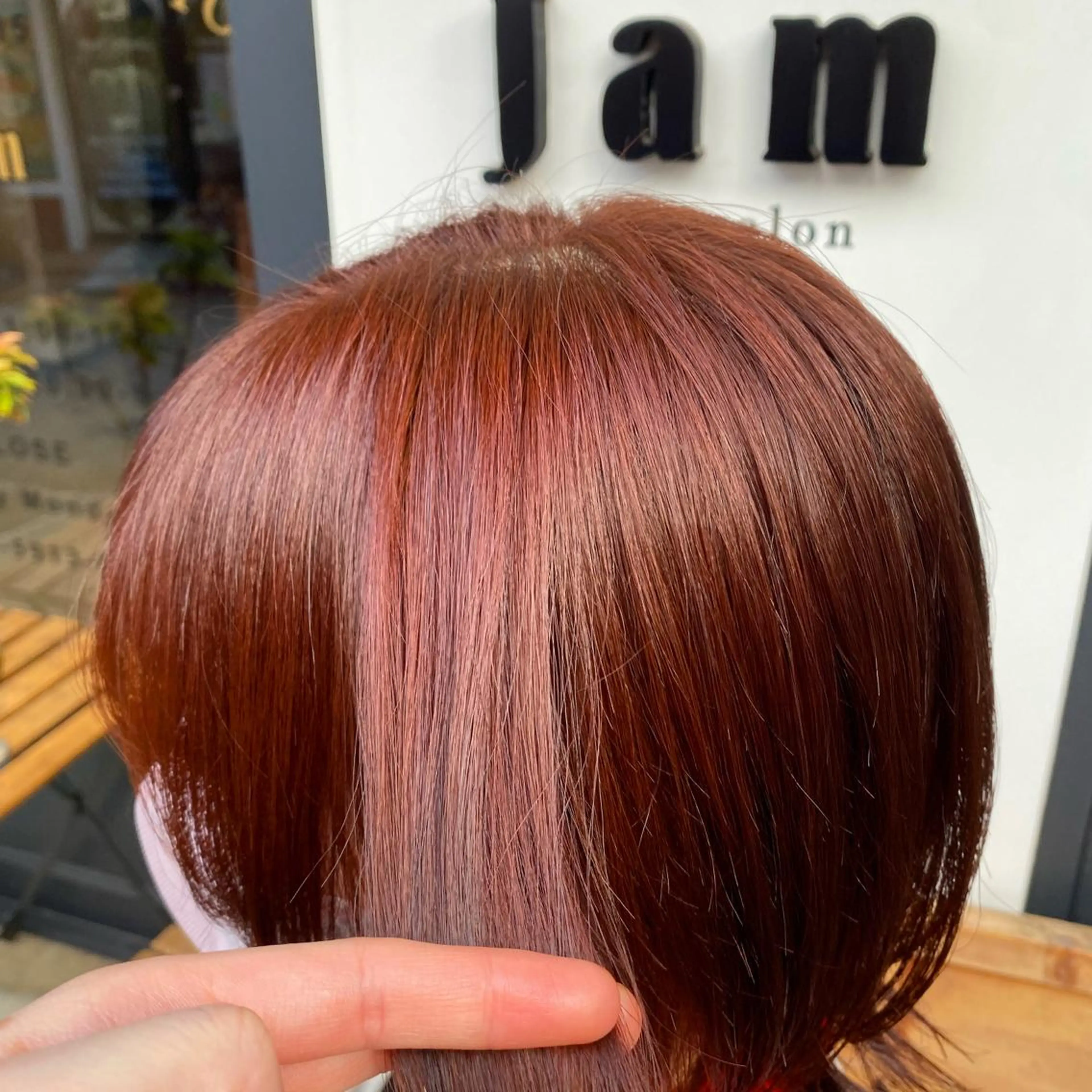 カラー ブラウンカラー 暖色艶カラー♥️ nagi♥️のヘアスタイル