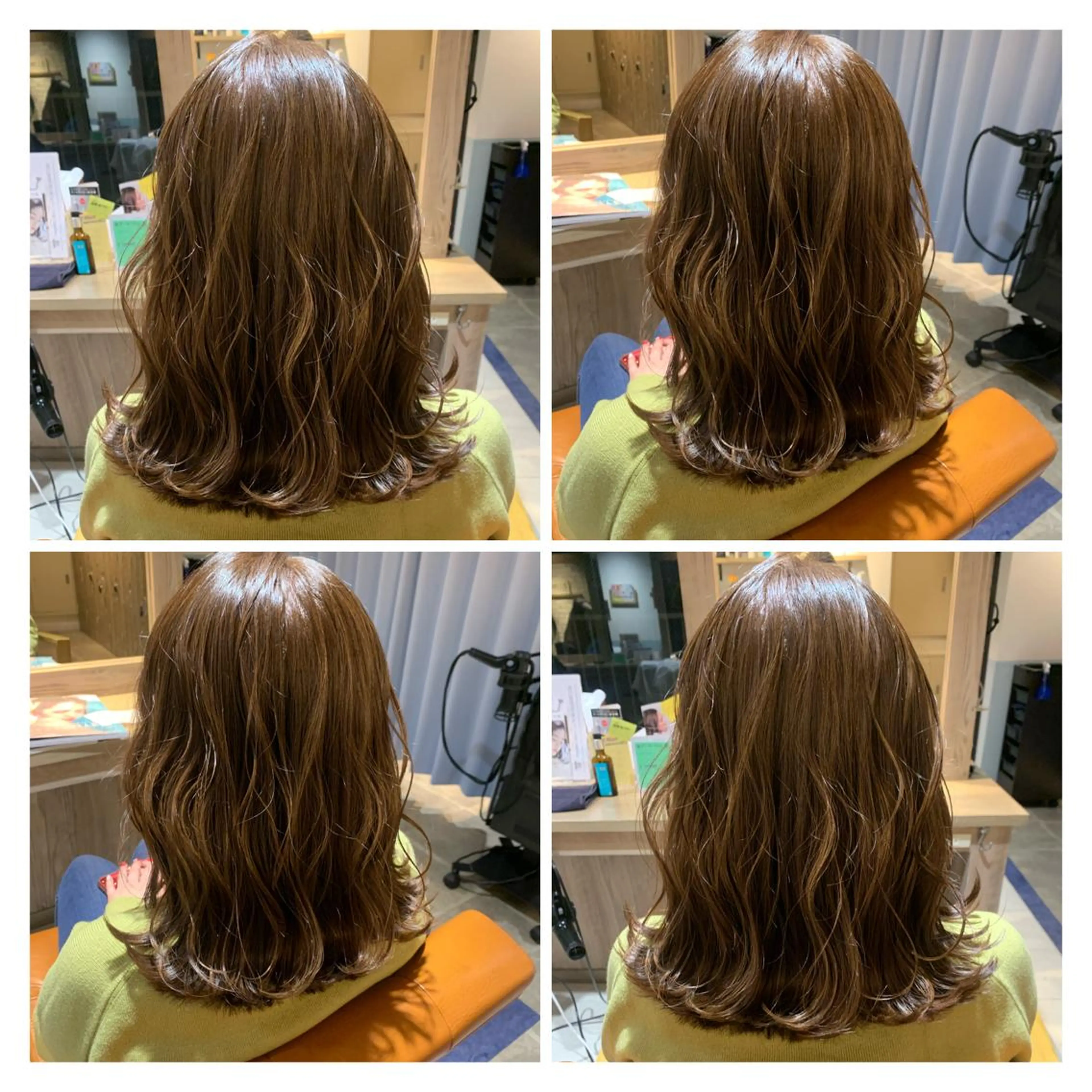 カラー 髪質改善艶髪 ℍ𝔸ℝ𝕌𝕂𝔸のヘアスタイル