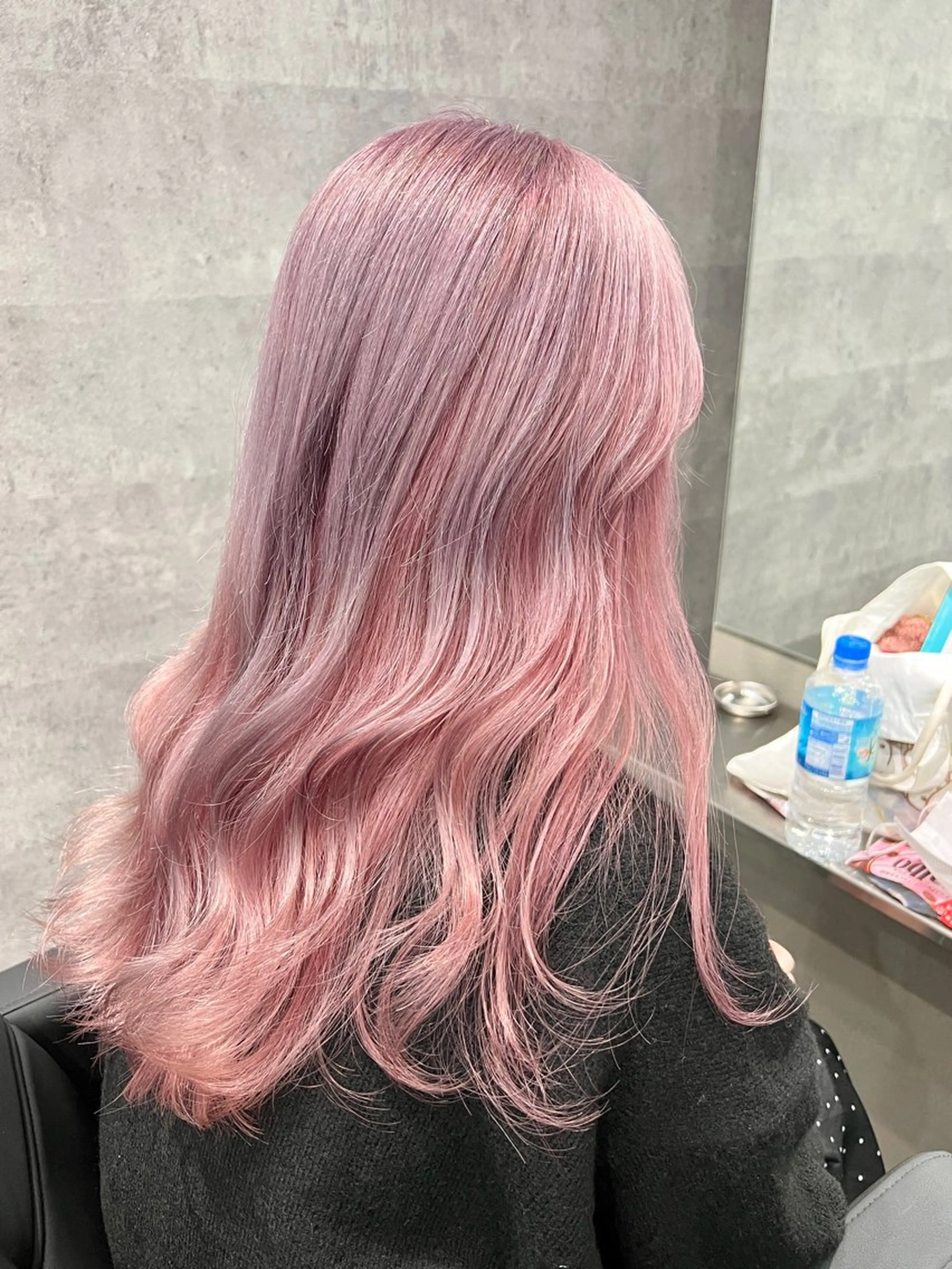 ロング カラー カット ヘアカラー Via  京都烏丸所属・ブロンド/ハイトーン /レイヤー/りなのヘアスタイル