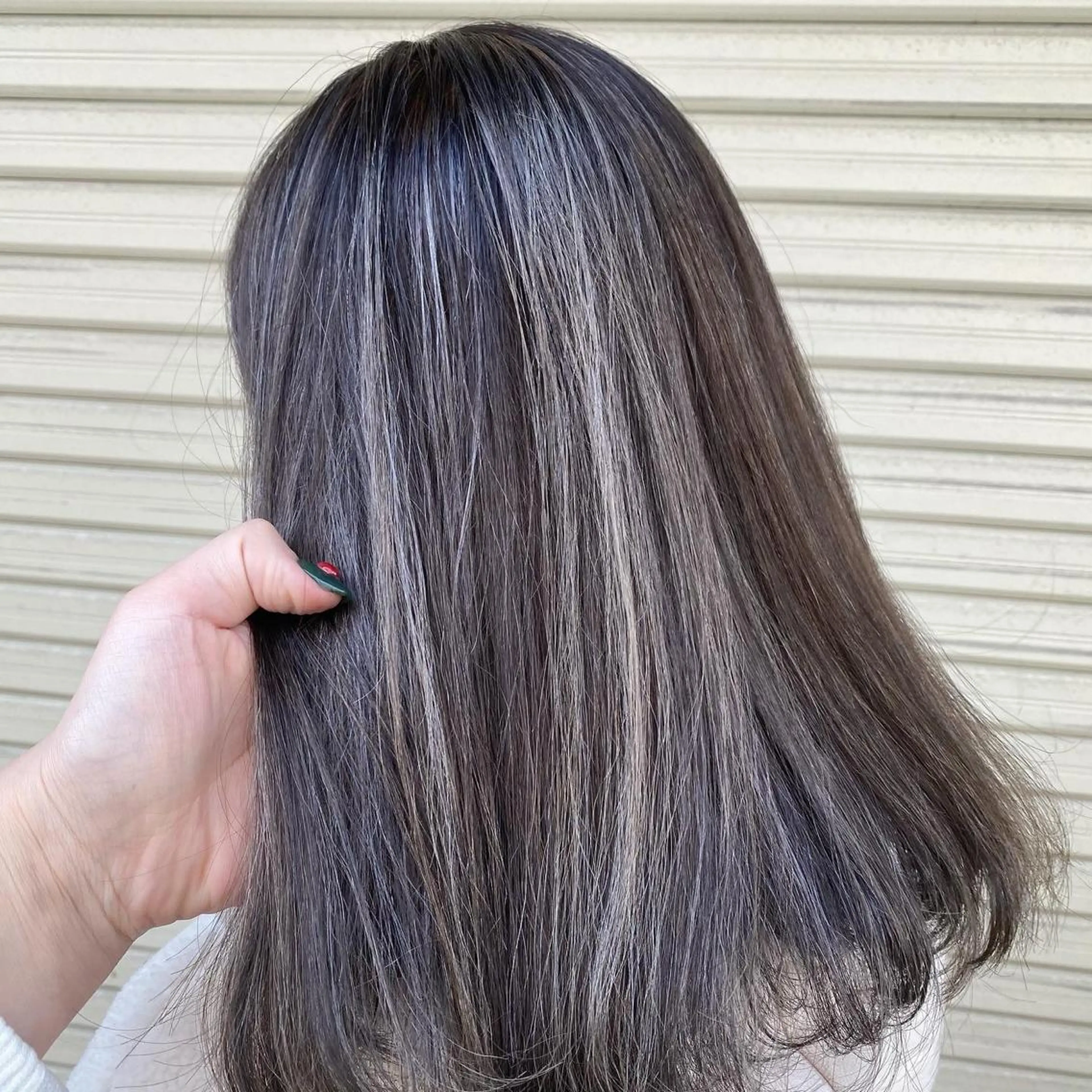 セミロング カラー ヘアカラー 枚方 tomee 🦋南部　しほ🦋のヘアスタイル