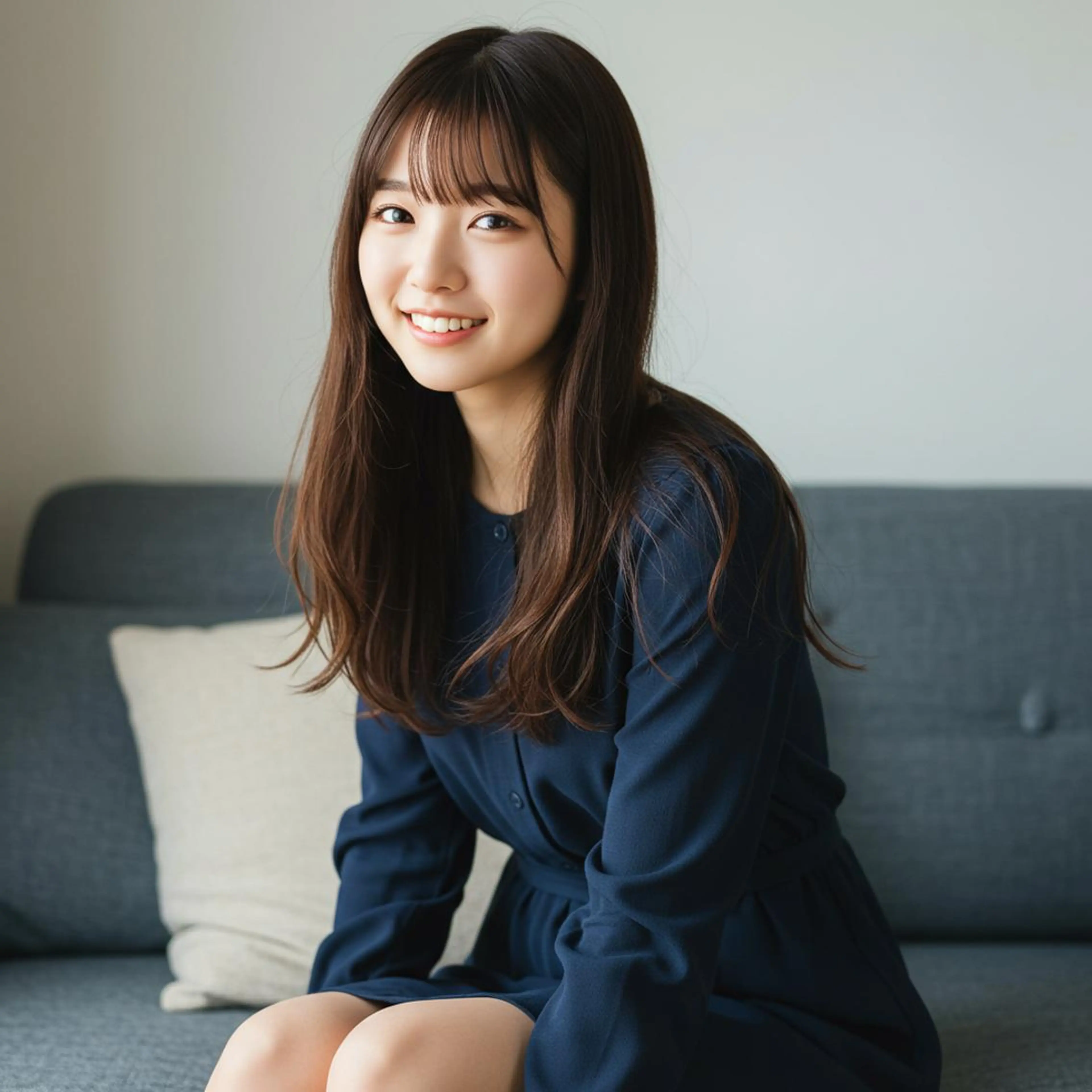 ミディアム 越谷レイヤーカット/ 野中麻衣ꕮ⟡のヘアスタイル