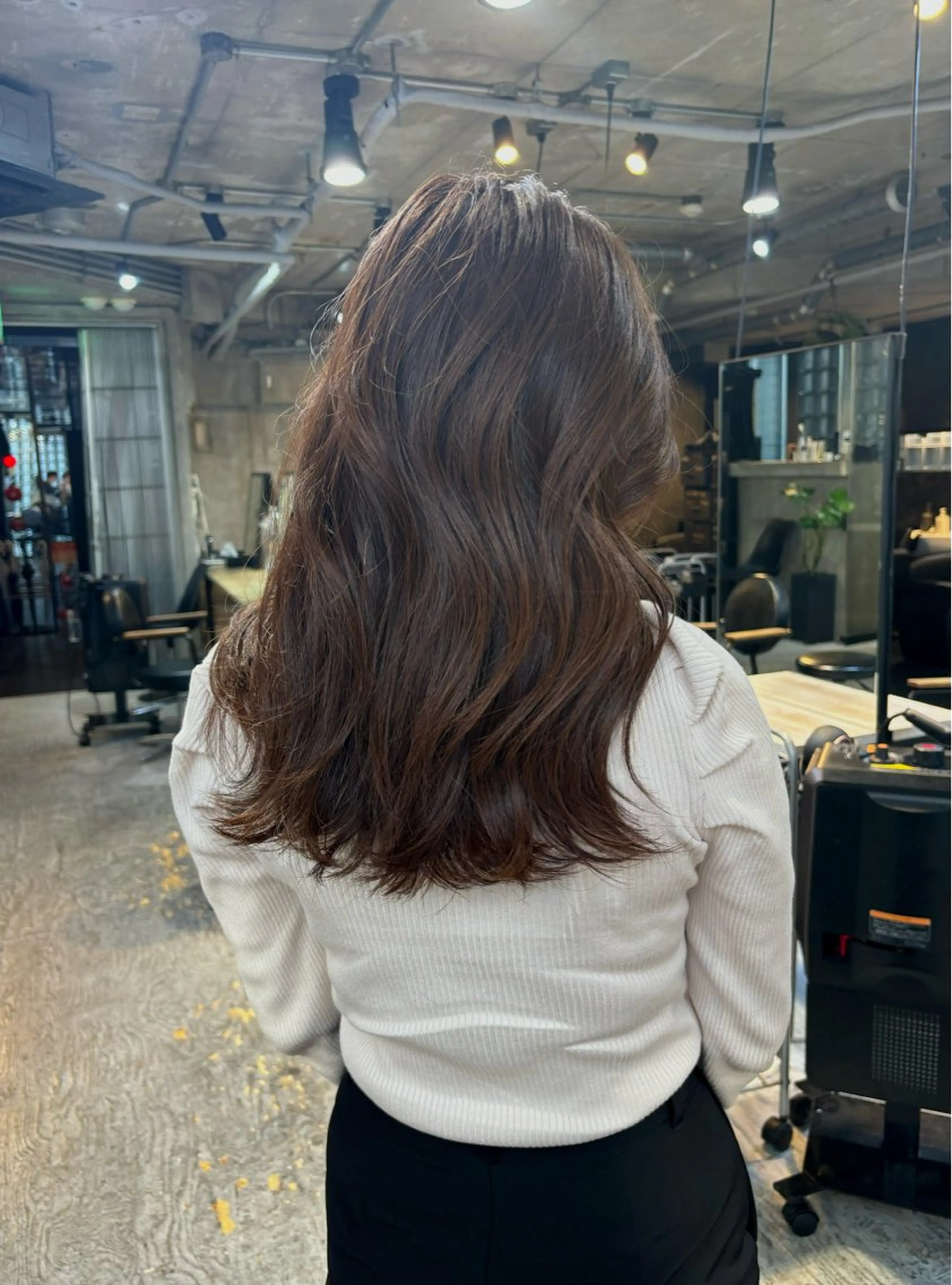 ロング カラー relian このはのヘアスタイル