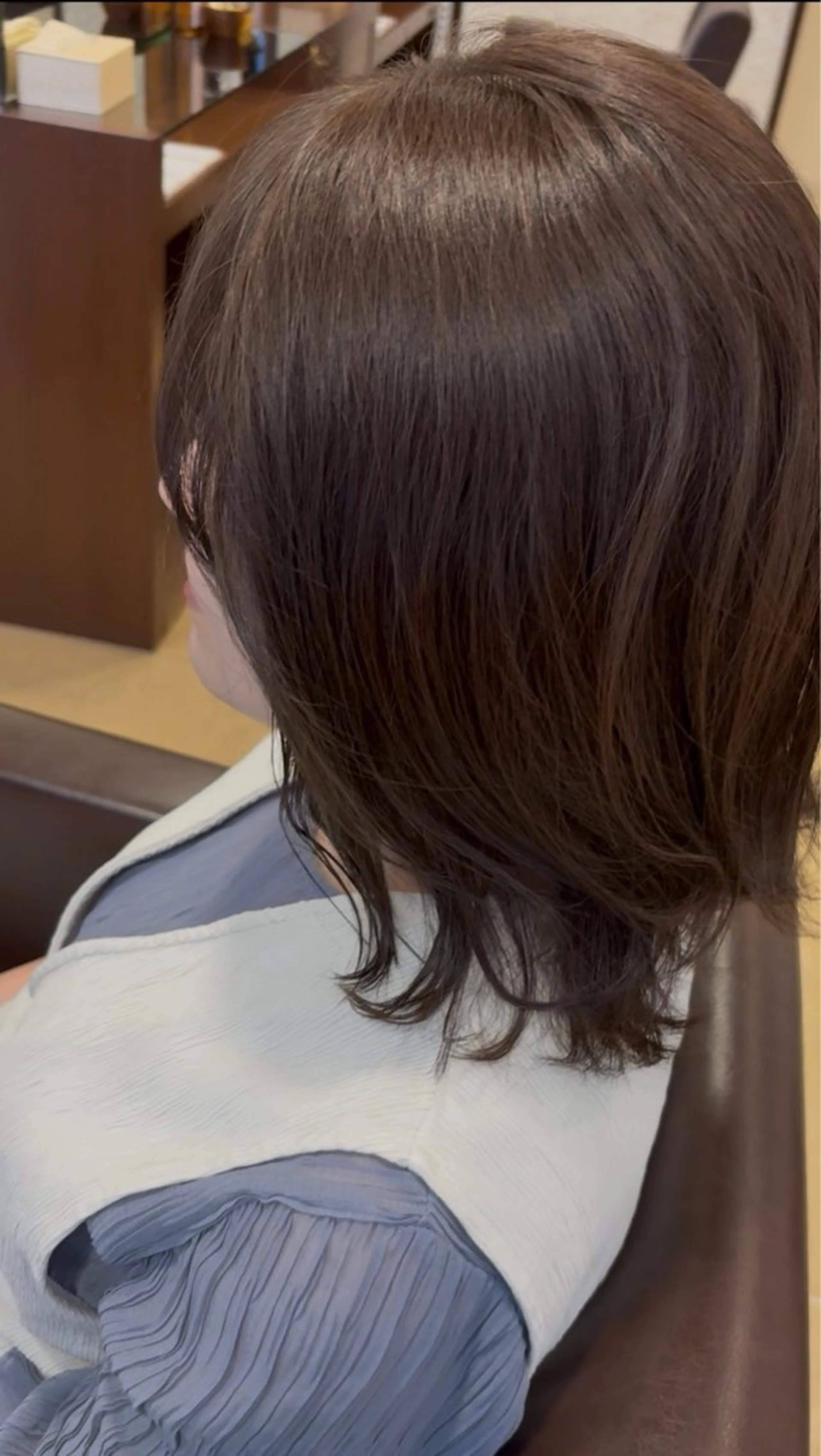 ミディアム カラー ヘアアレンジ hair salon riri所属・寺村 萌々佳のヘアスタイル