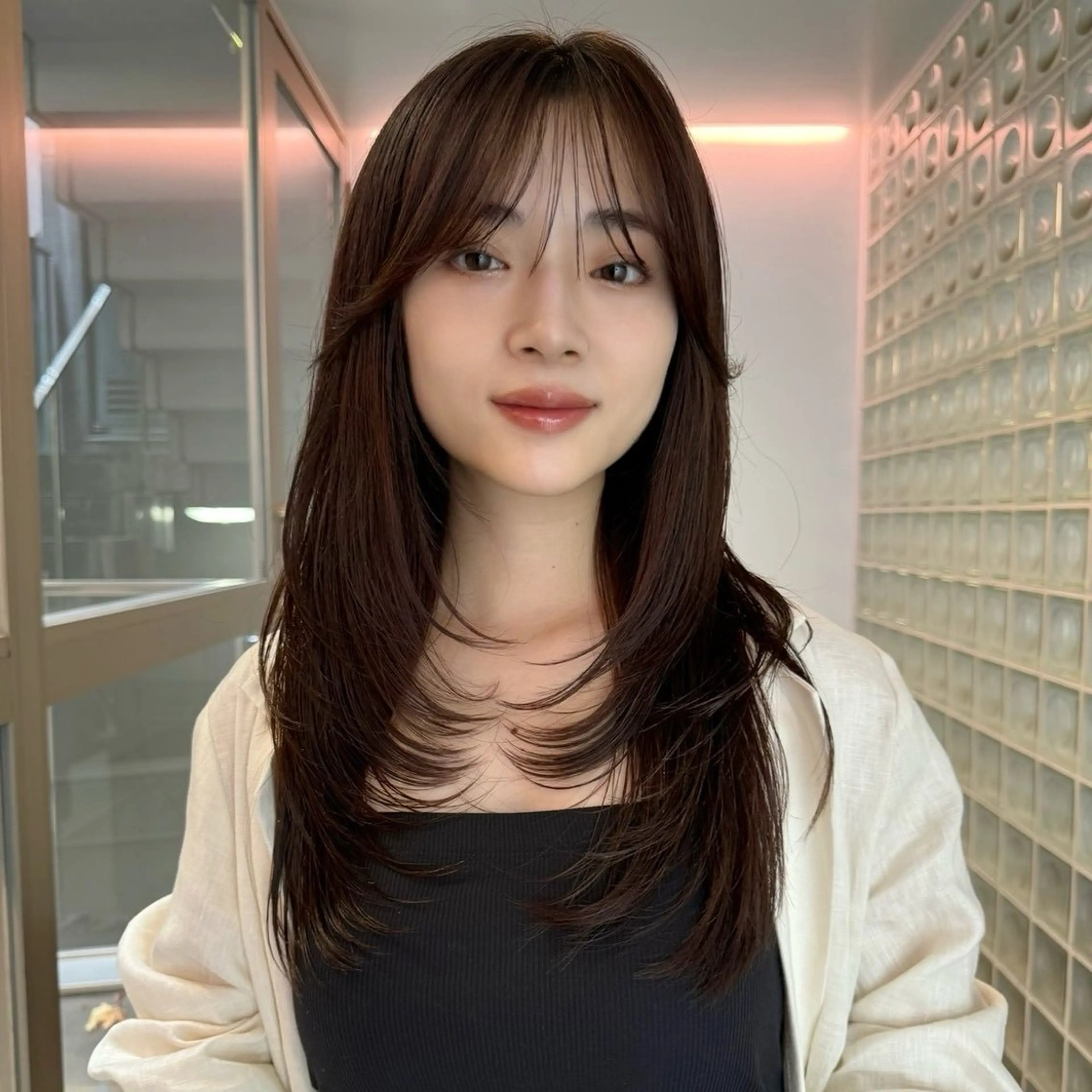 ロング カラー カット ヘアカラー トリートメント 銀座/髪質改善カラー /ボブ/本田 聖のヘアスタイル