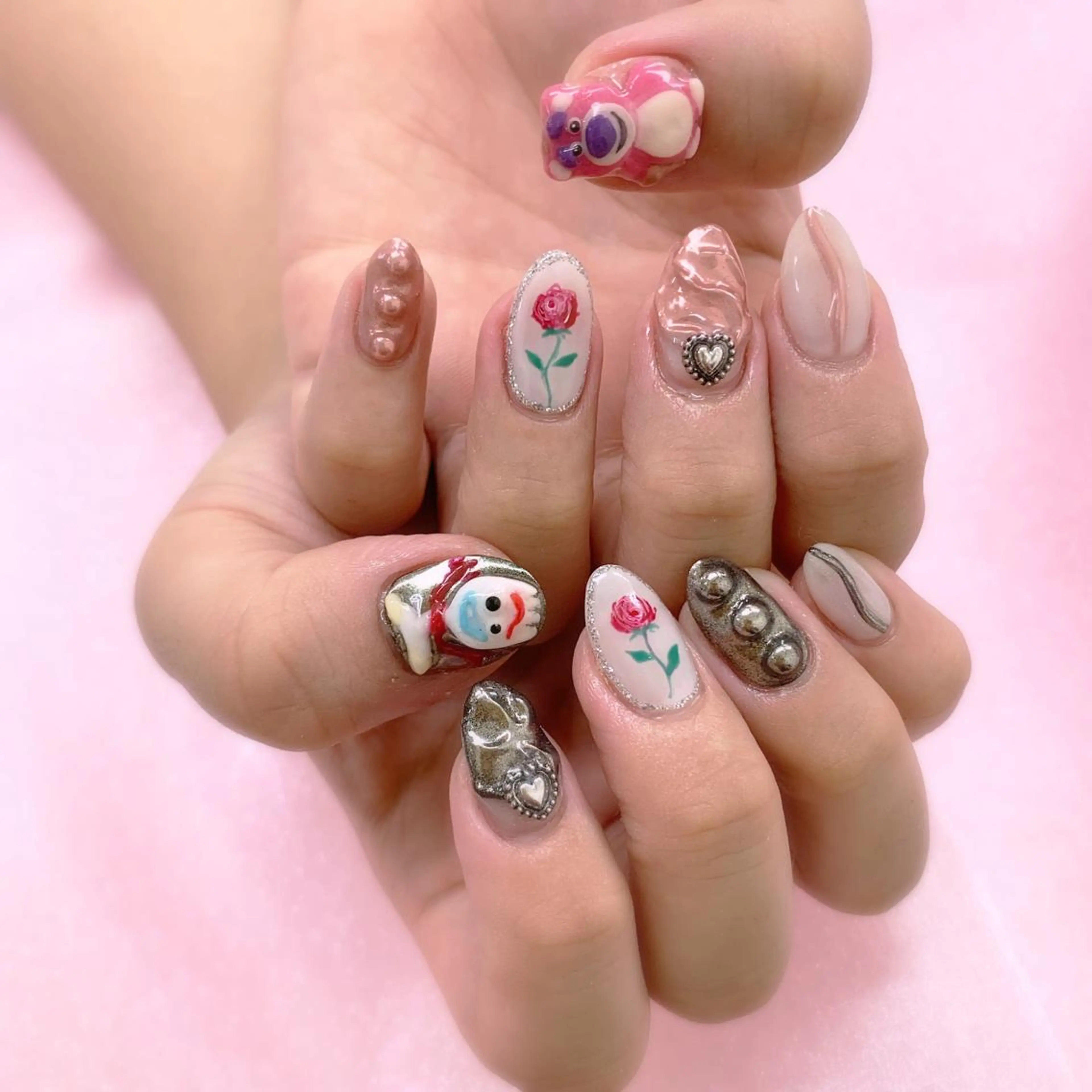 ネイル ハンドネイル 五十嵐 美智のネイルデザイン