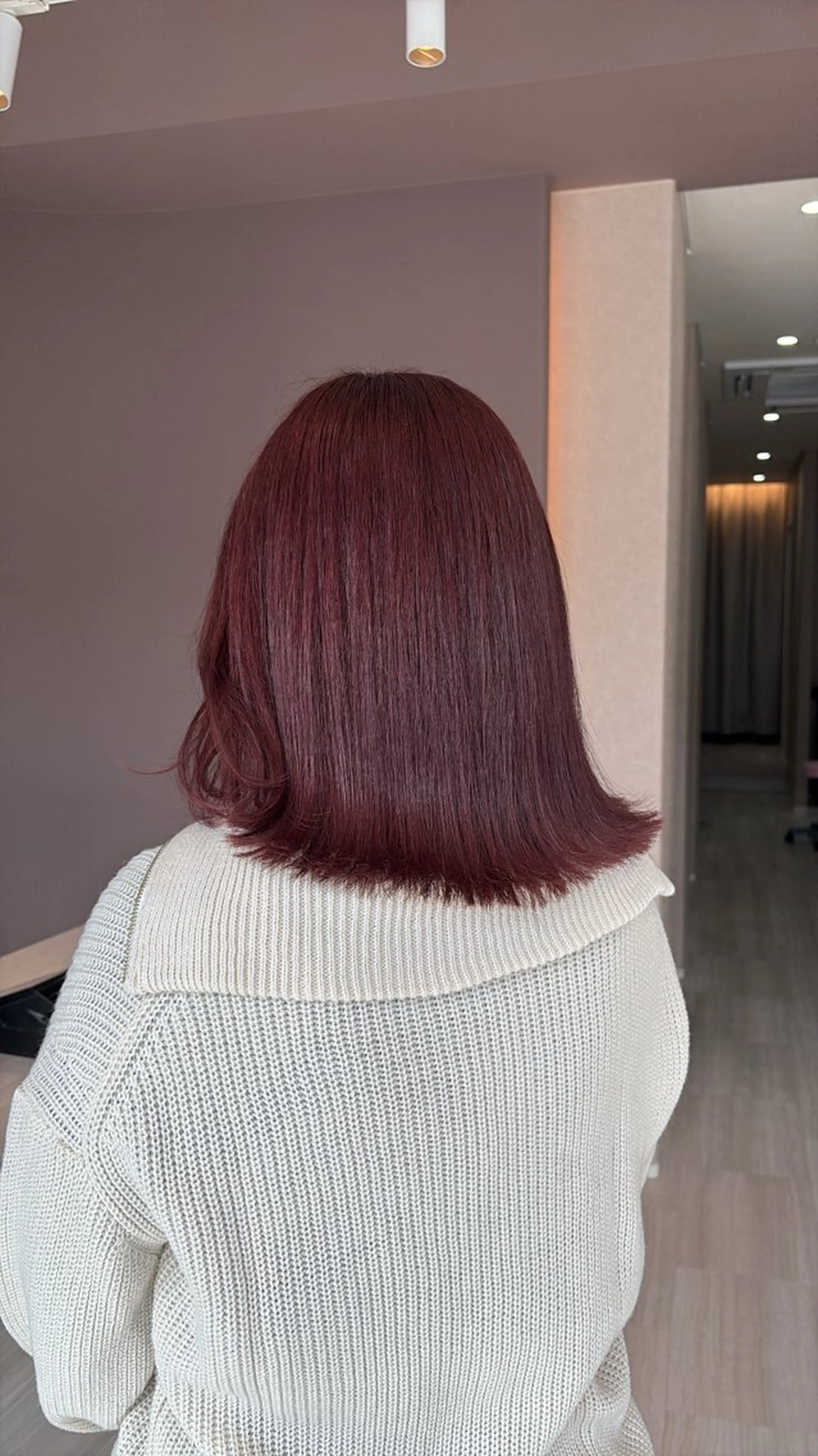 ミディアム カラー 岐阜/各務原 スタイリスト🎀のヘアスタイル