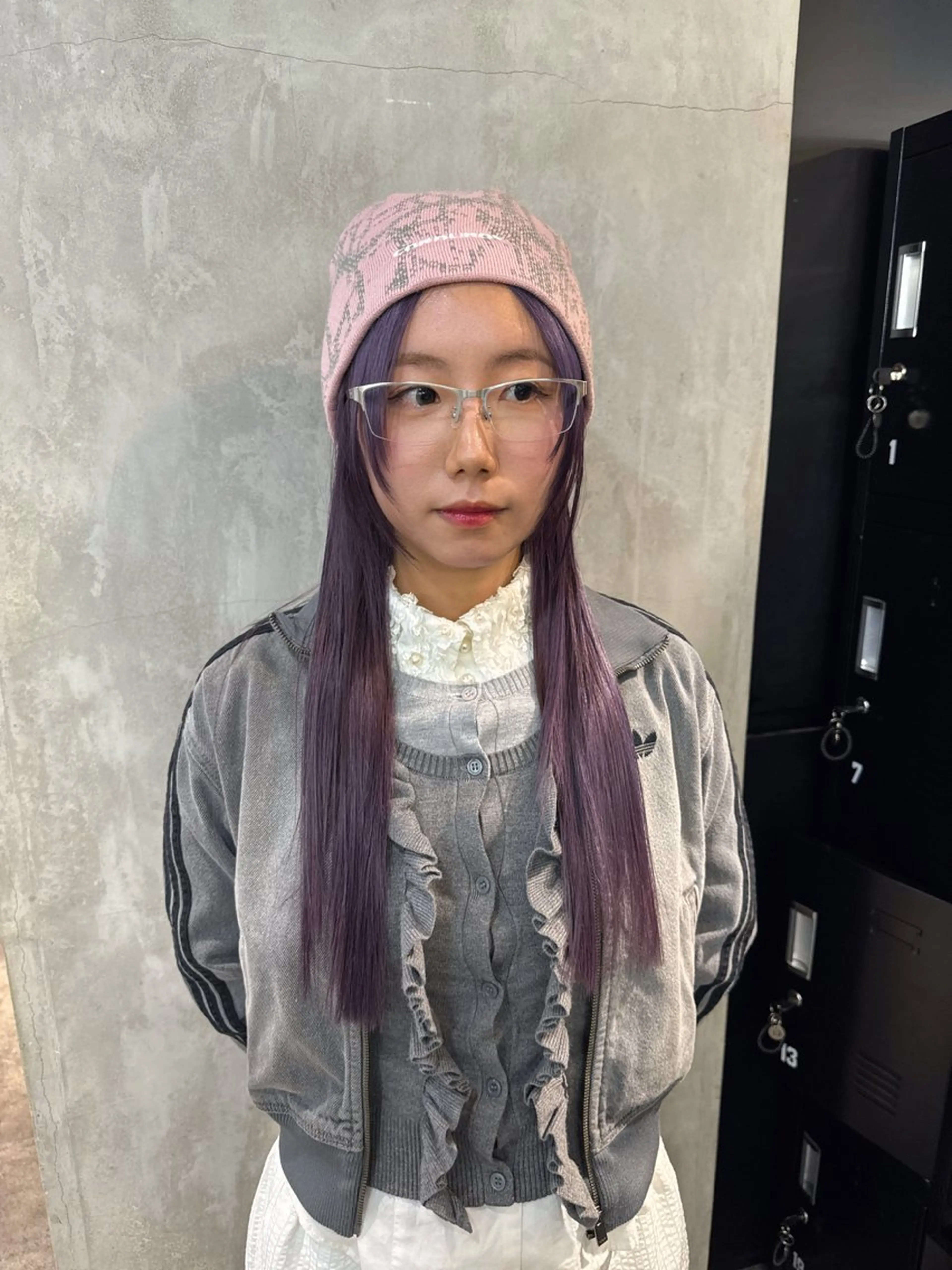 セミロング カラー カット ヘアカラー トリートメント ザクザクレイヤー 🍀/ブリーチ/小田のヘアスタイル