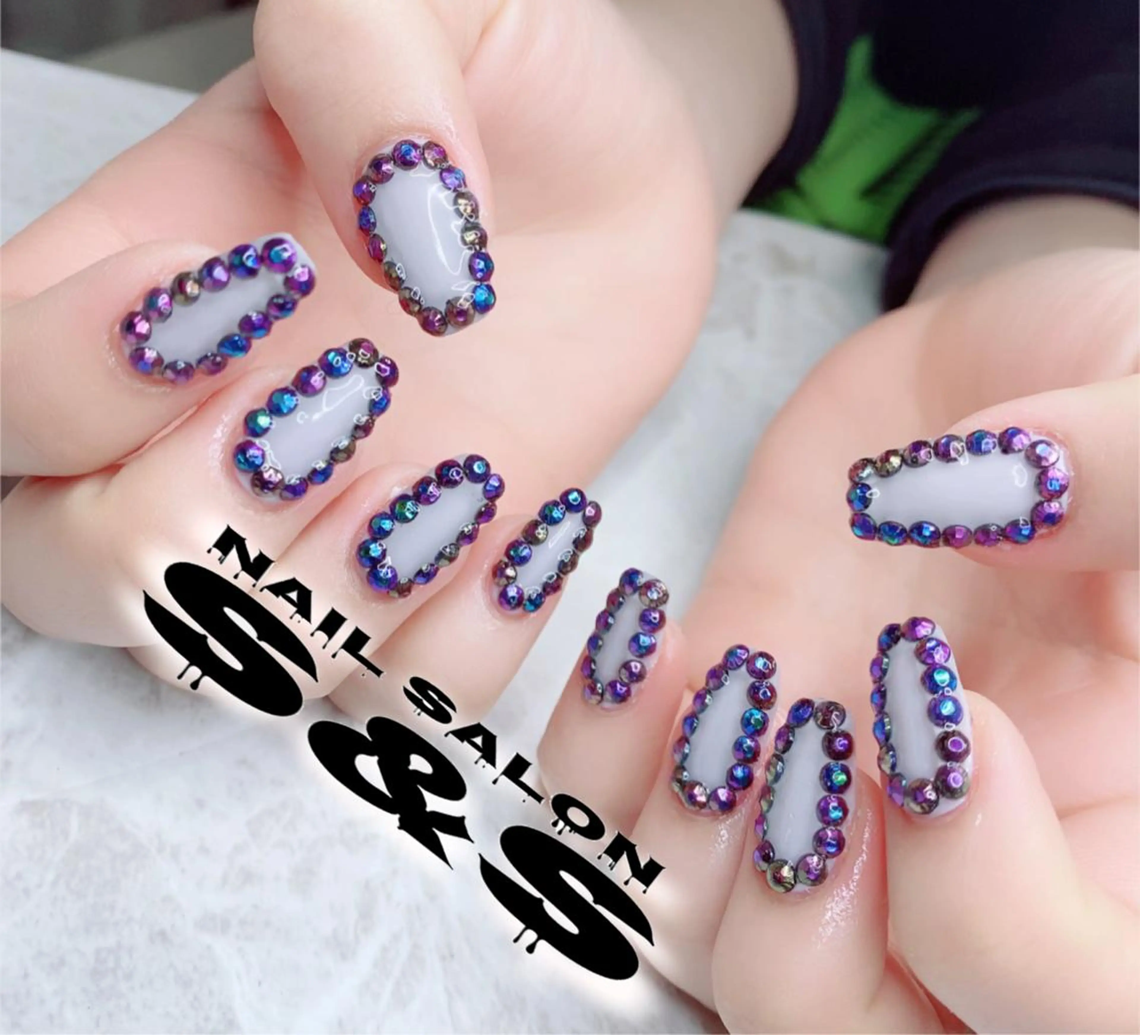 ネイル 長さ出し メンズネイル 持ち込み スカルプネイル S&S 村田小百合のネイルデザイン