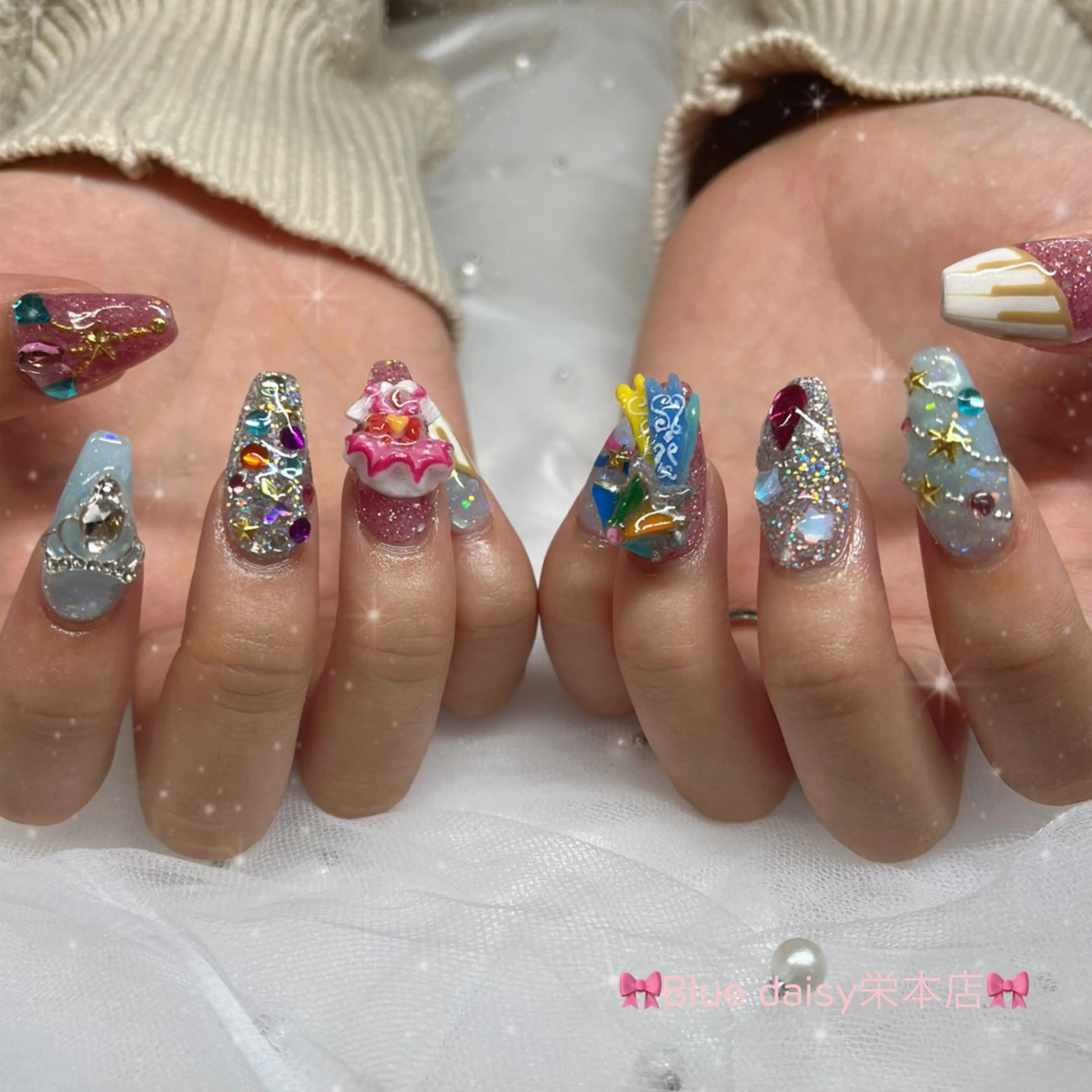 ネイル アートネイル ハンドネイル ブルーデイジー栄本店所属・BlueDaisy 栄本店のネイルデザイン