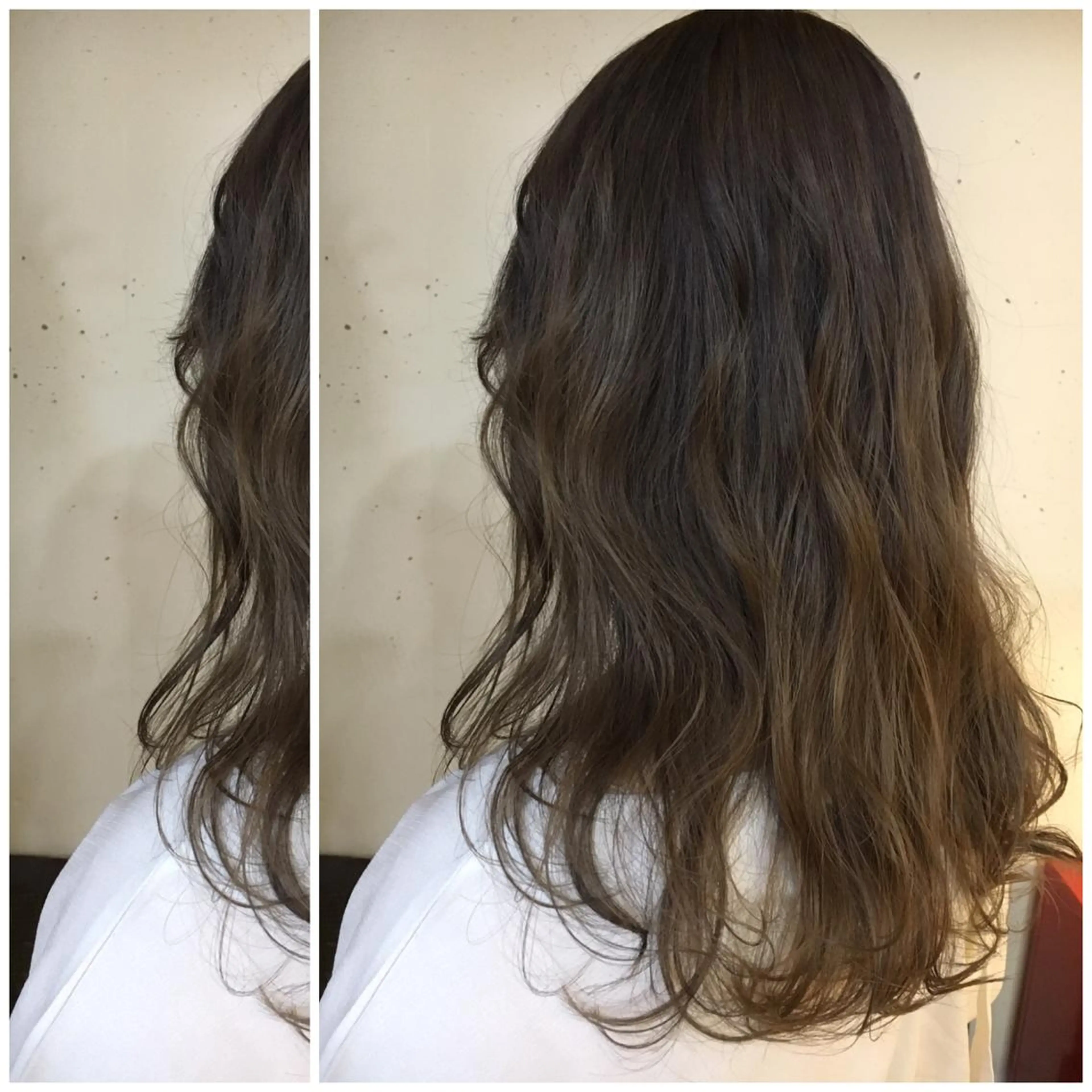 セミロング パーマ 牛山 静香のマツエク・マツパデザイン