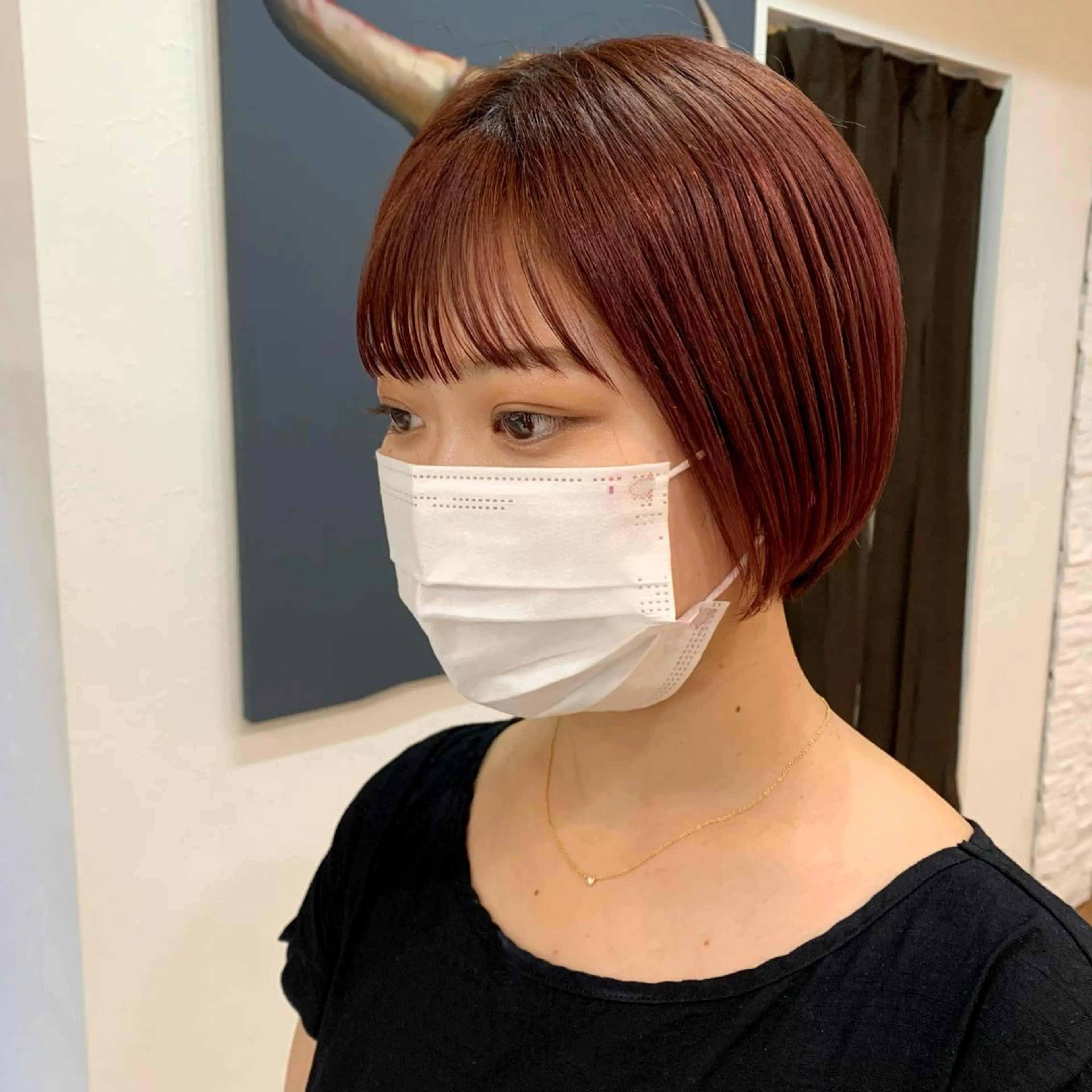 ショート カラー ボブ 【韓国風くびれヘア】 joule小木曽輝のヘアスタイル