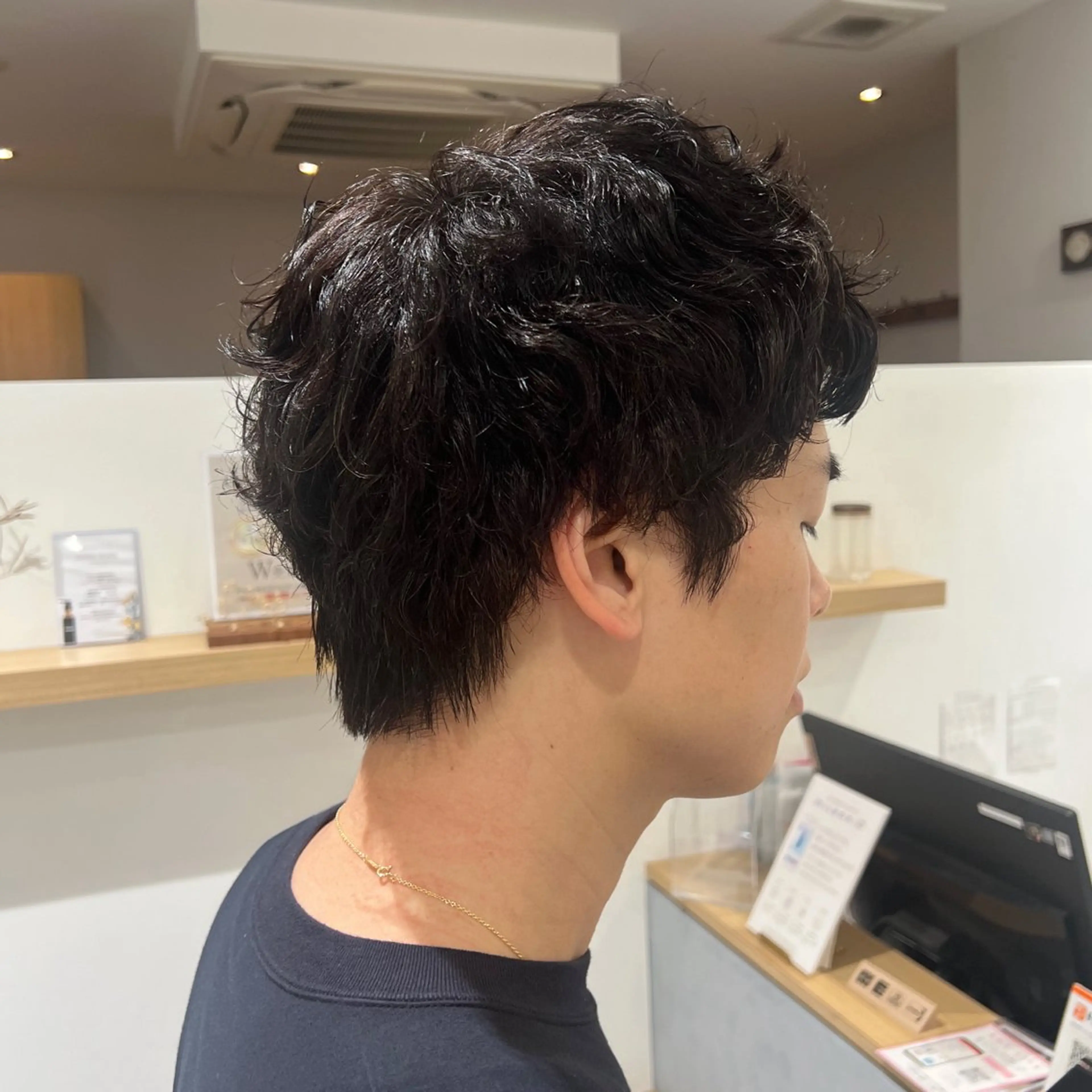 パーマ メンズ メンズパーマ こだわりカラー🕊️ 坪井美南🌼のマツエク・マツパデザイン