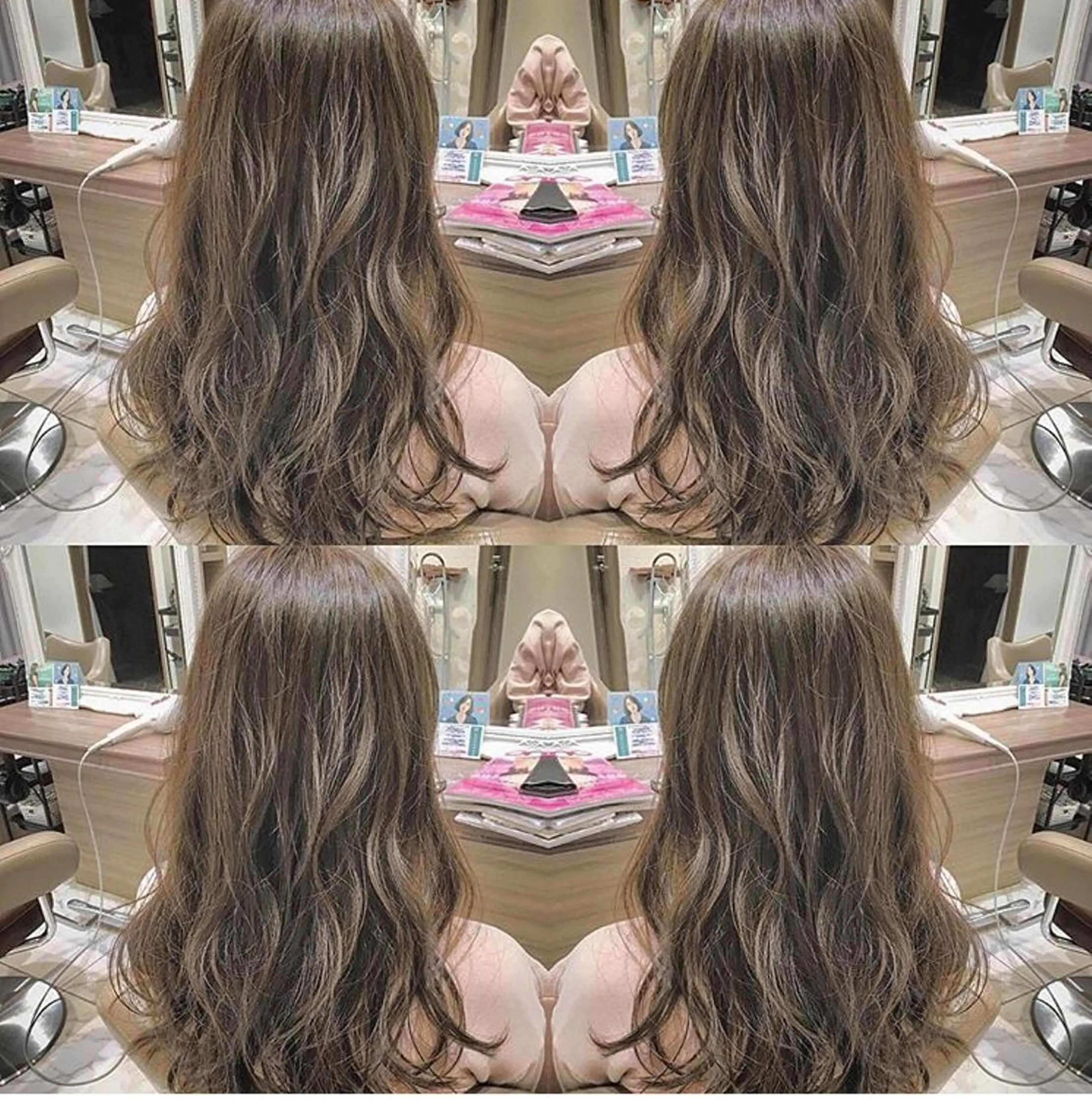 セミロング カラー ヘアアレンジ 【ボブ・ショート】 Ash茗荷谷店のヘアスタイル