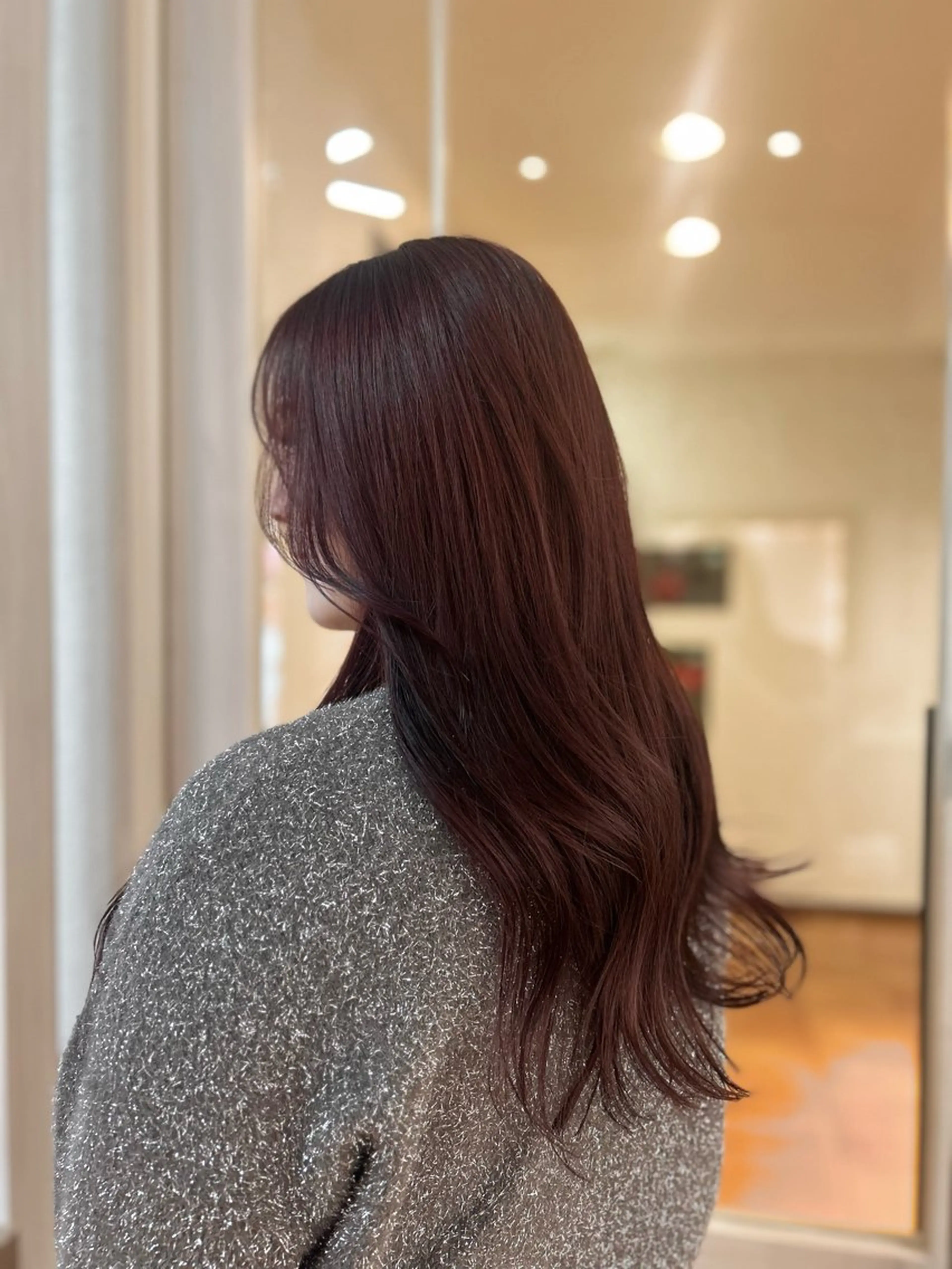 ロング カラー カット ヘアカラー トリートメント CIEL 難波店所属・🎀透明感/レイヤ ー/Kotona🎀のヘアスタイル