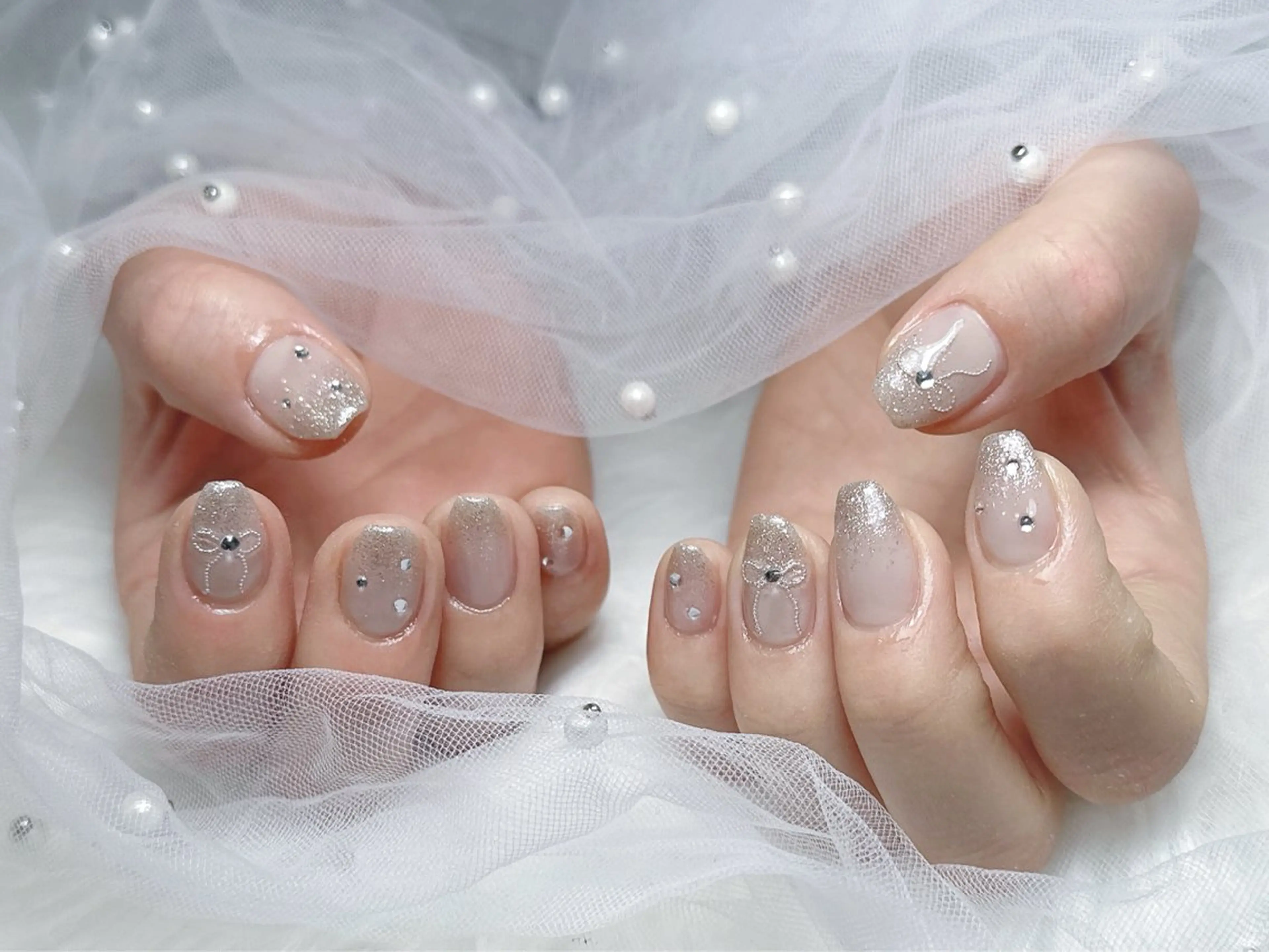 ネイル ハンドネイル 【Eclat ｴｸﾗ】nail＆beauty所属・Eclat〔ｴｸﾗ〕 MOEKA𝜗𝜚*のネイルデザイン