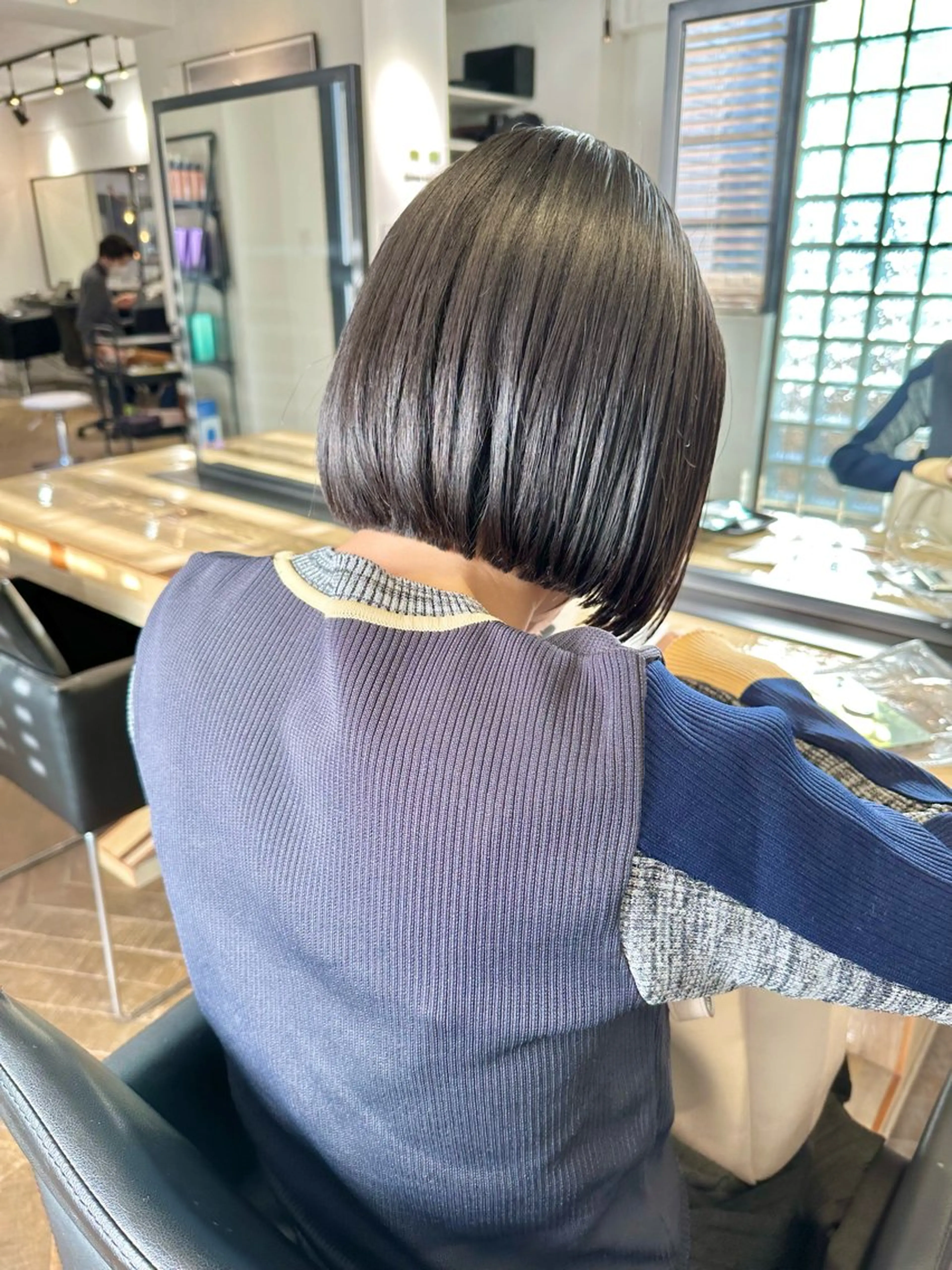 ミディアム ボブ 榎本 健太のヘアスタイル