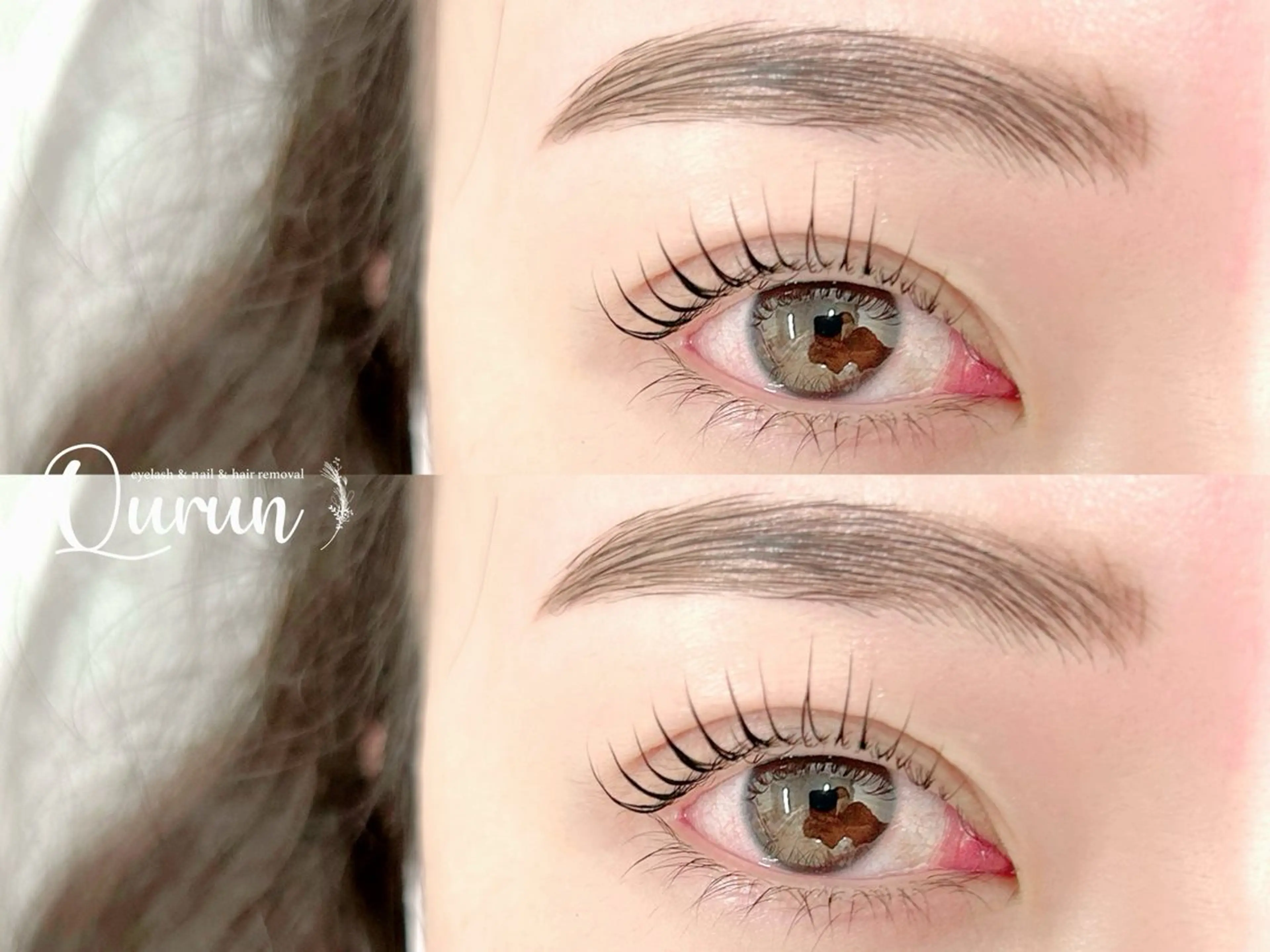 美眉スタイリングワックス脱毛の写真