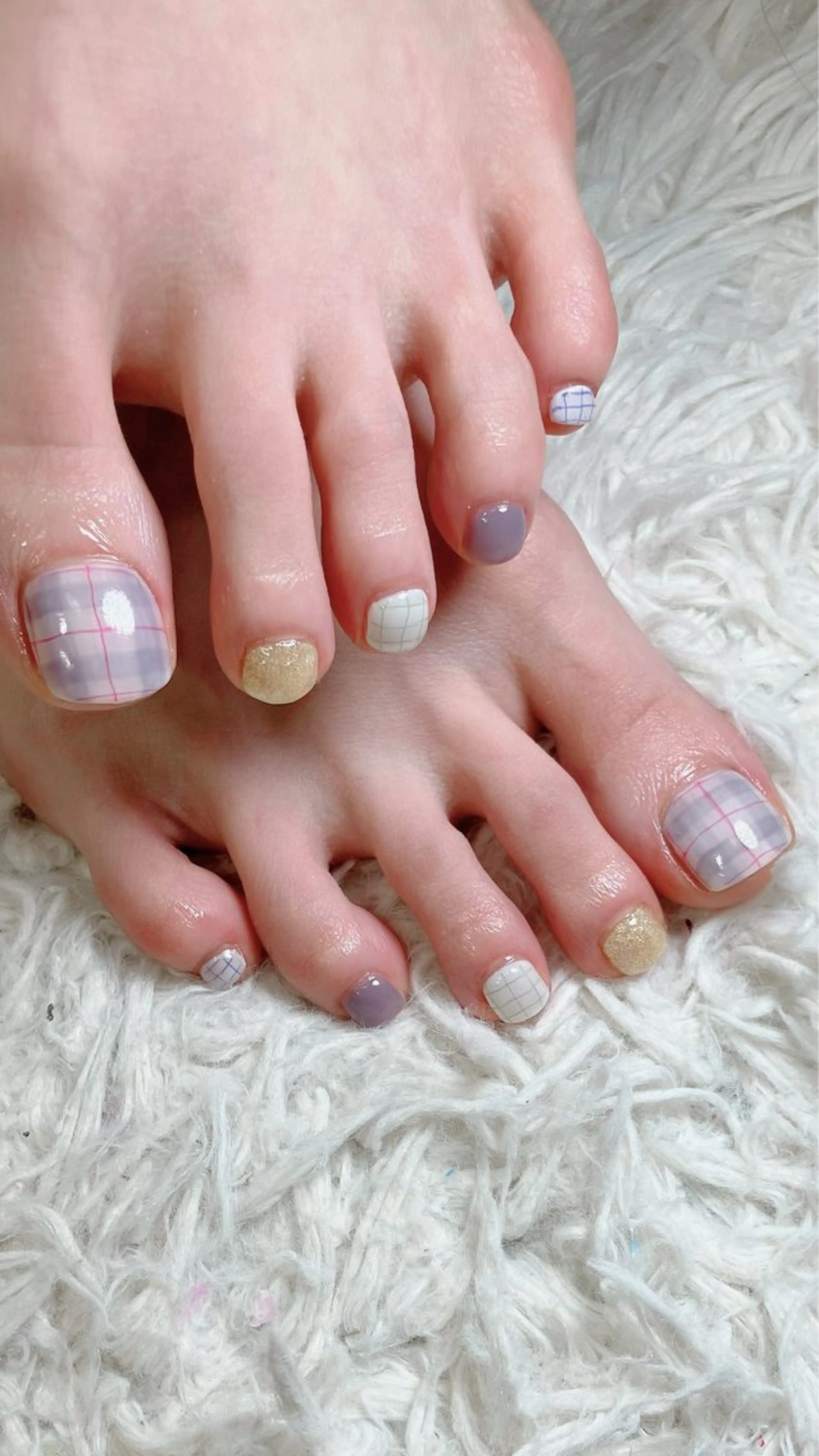 ネイル フットネイル haleyume所属・shino🌟 痛ネイルのネイルデザイン