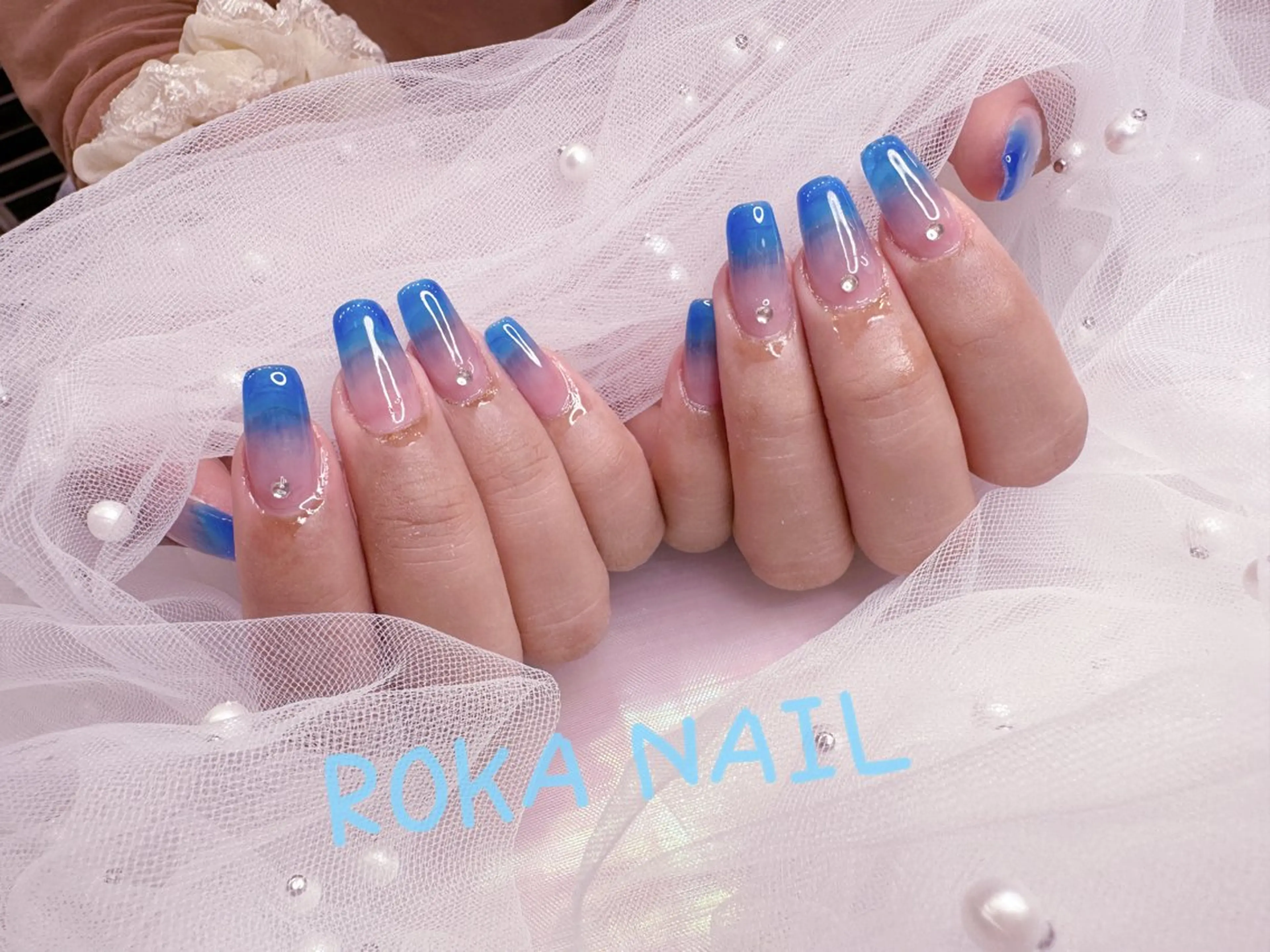 ネイル ハンドネイル 長さだし専門店 ROKANAILのネイルデザイン