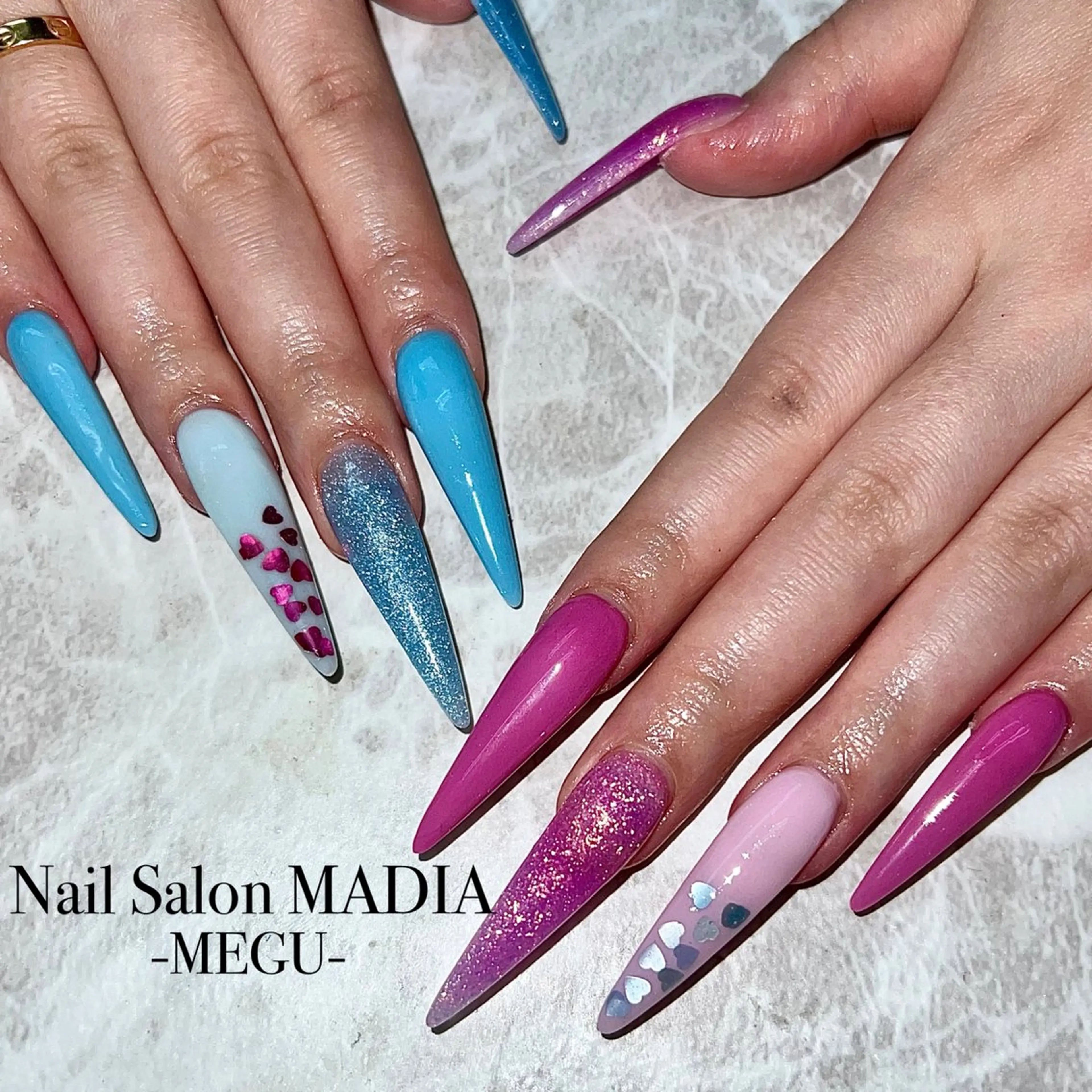 ネイル MADIA藤沢所属・MADIA MEGUのネイルデザイン