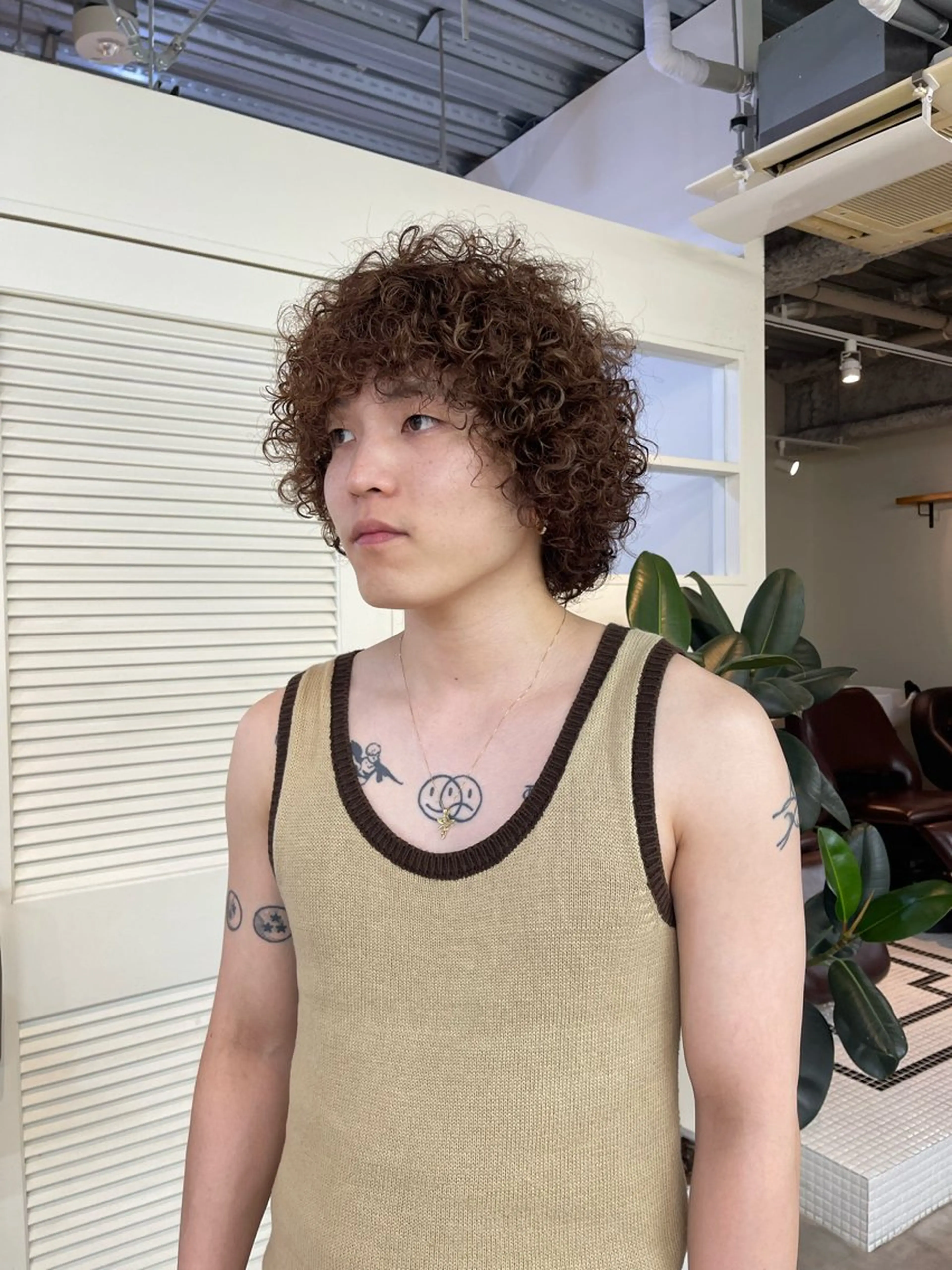 【ミニアフロ】(カット+パーマ+トリートメント)個性や人と被りたくないヘアスタイルしたい方‼︎の写真