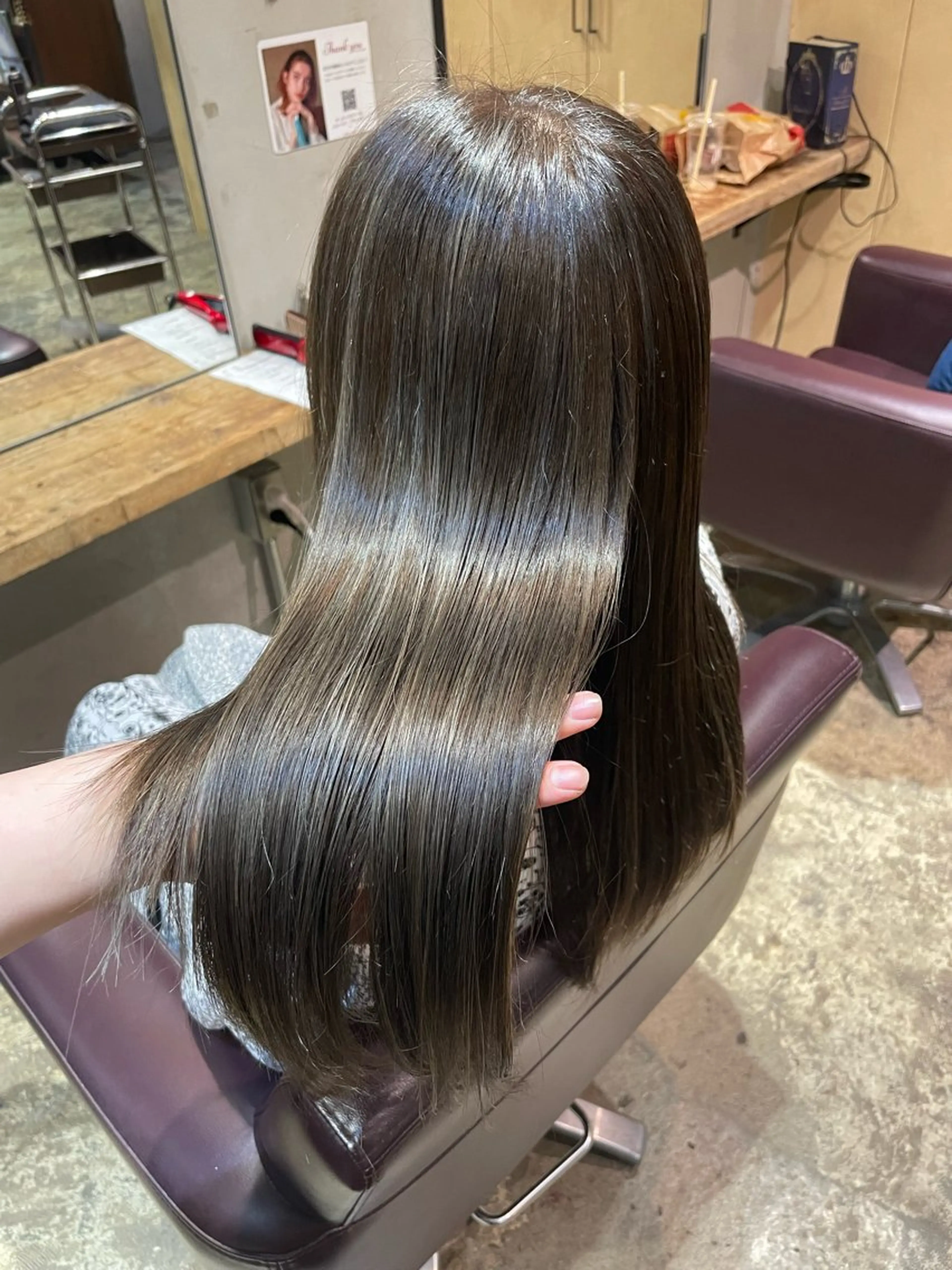 透明感たっぷりハイライト＋カラー＋超音波アイロントリートメント🍒の写真