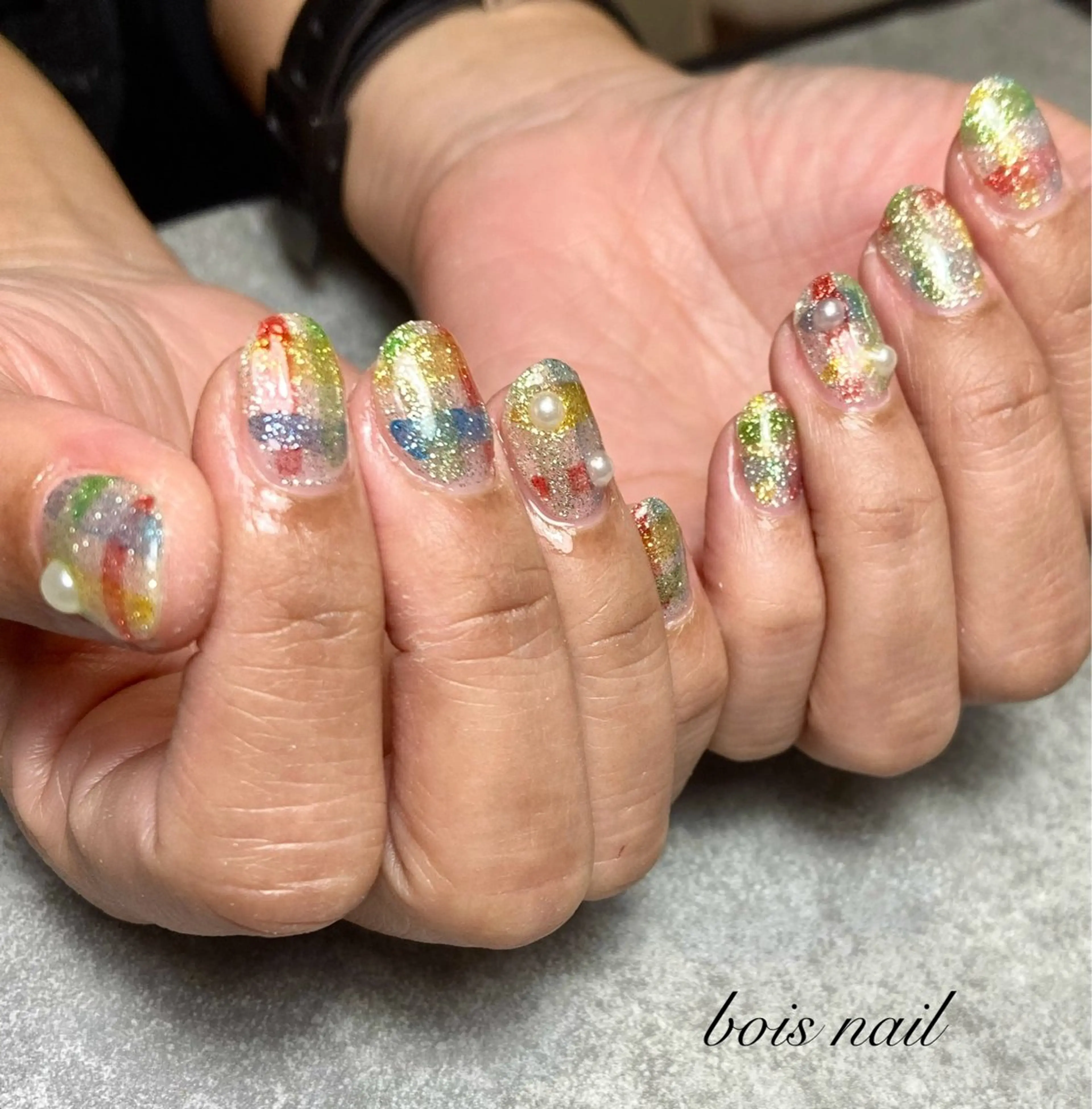 ネイル ハンドネイル bois nail ボワネイル北巽のネイルデザイン