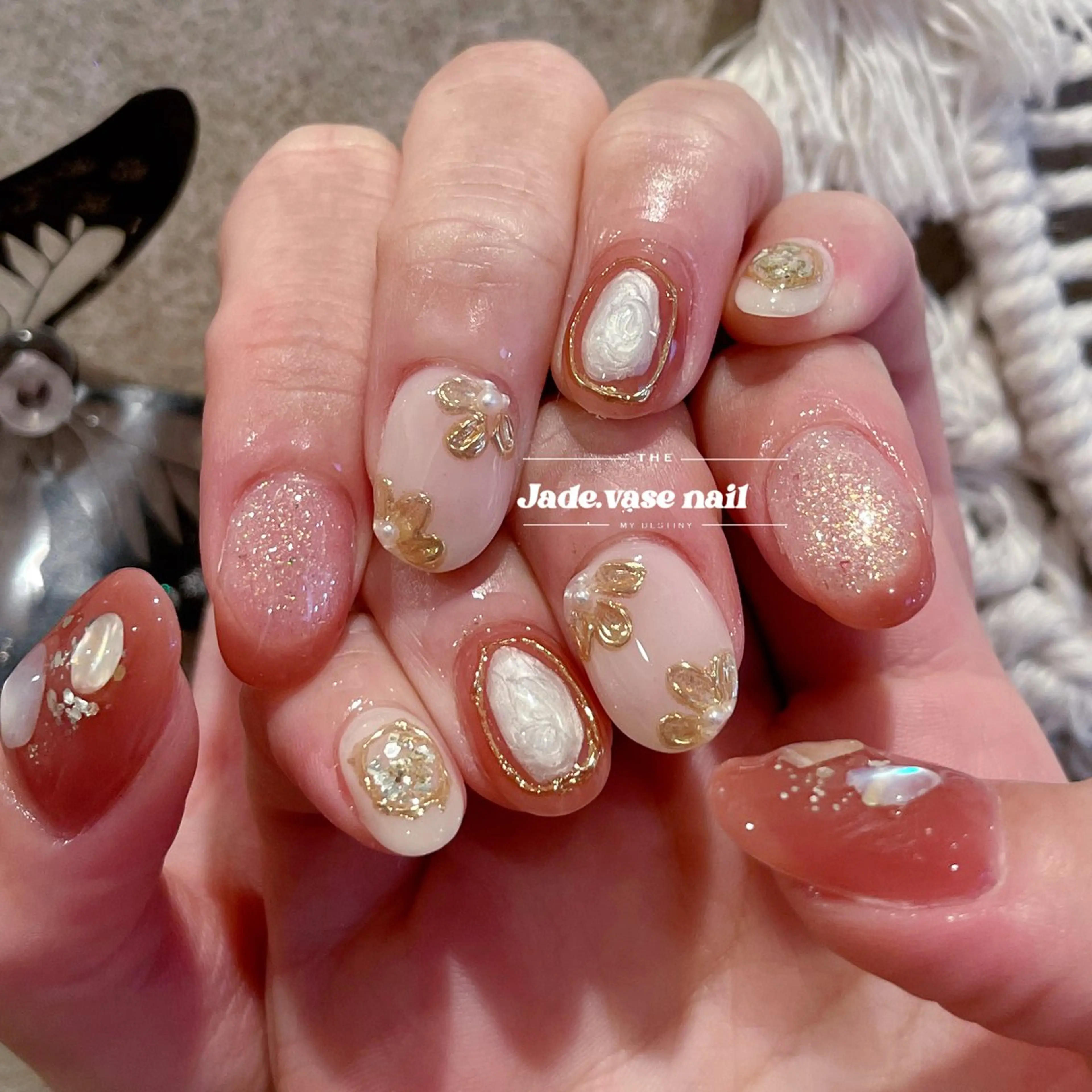 ネイル ハンドネイル ✰Jade.vase 銀座一丁目・東銀座のネイルデザイン