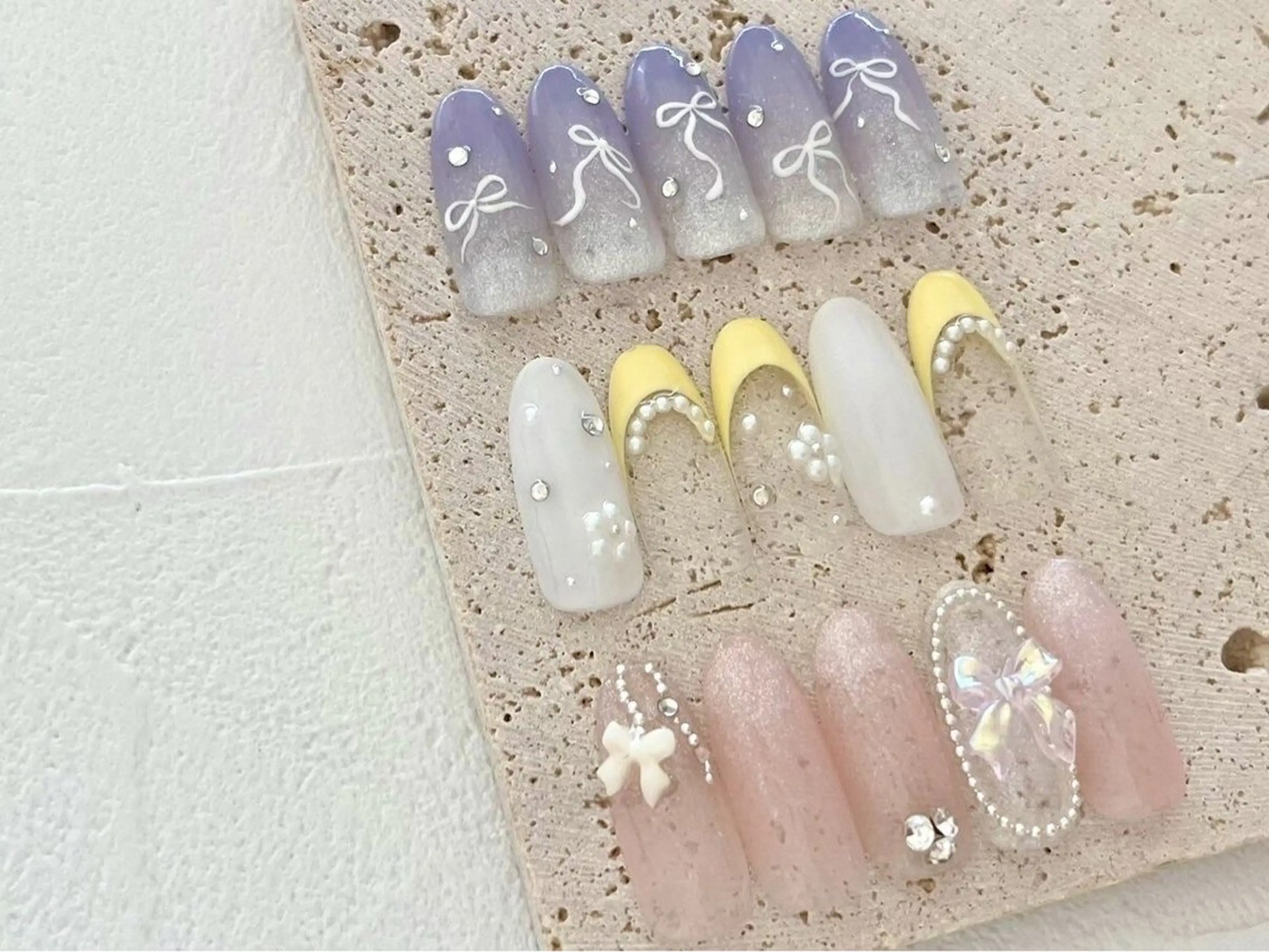 ネイル 持ち込み peTiT ✨️ yuzuki💞🫧のネイルデザイン