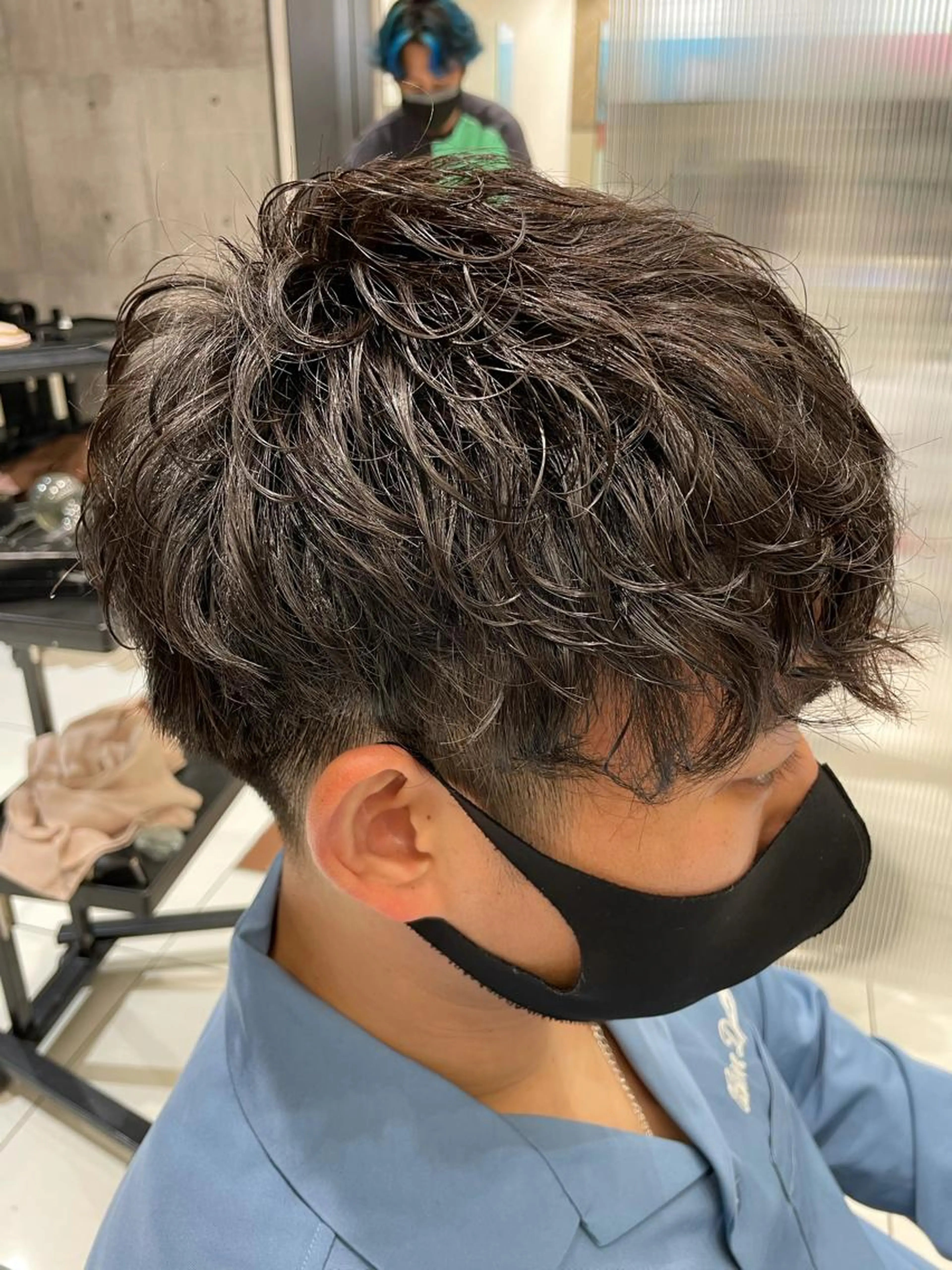 【新規限定】メンズカット＋ツイスパ、波巻きパーマ  10000円の写真