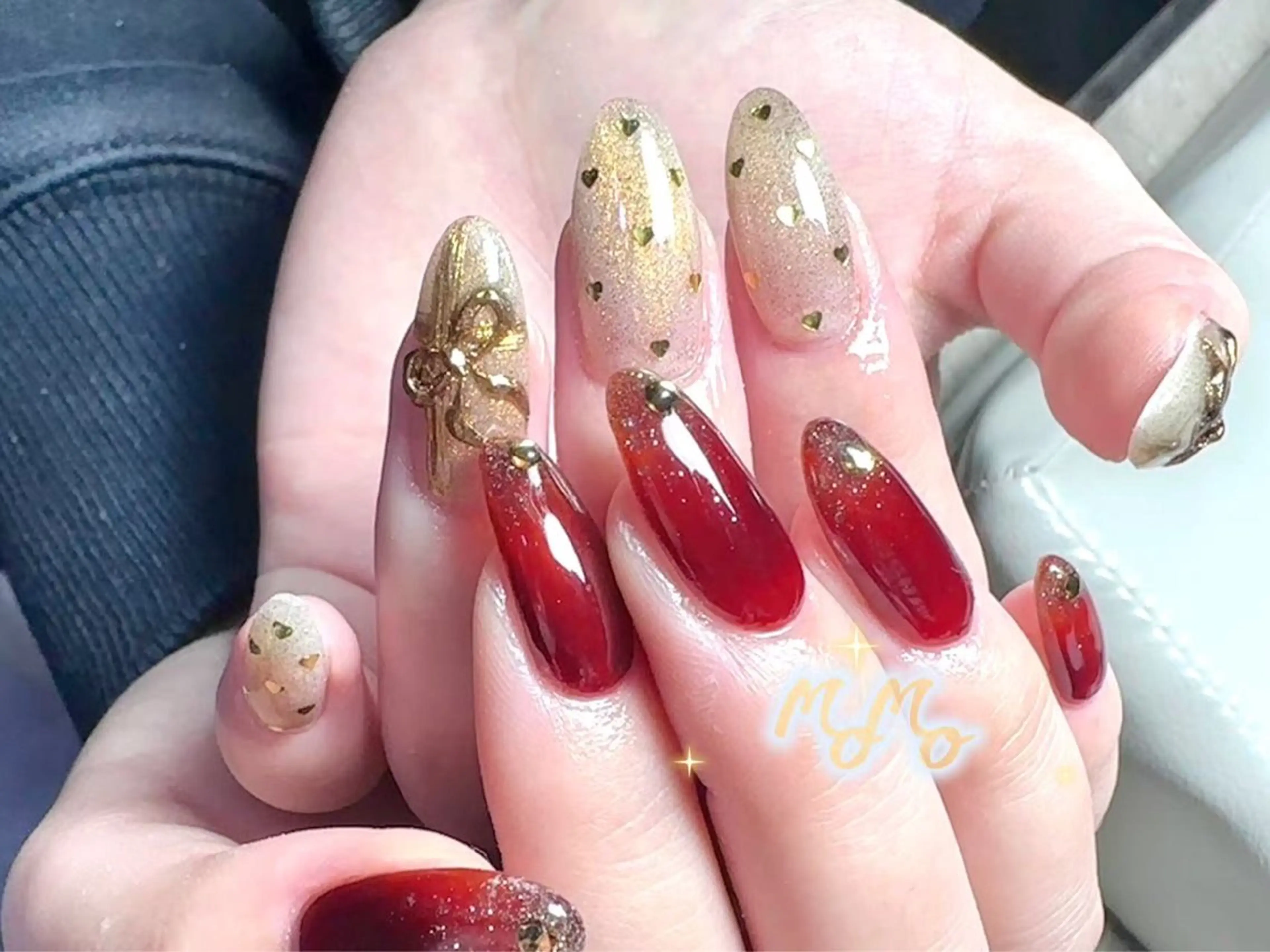 ネイル ニュアンスネイル ワンホンネイル ハンドネイル MOMO 川崎所属・moriki nailのネイルデザイン