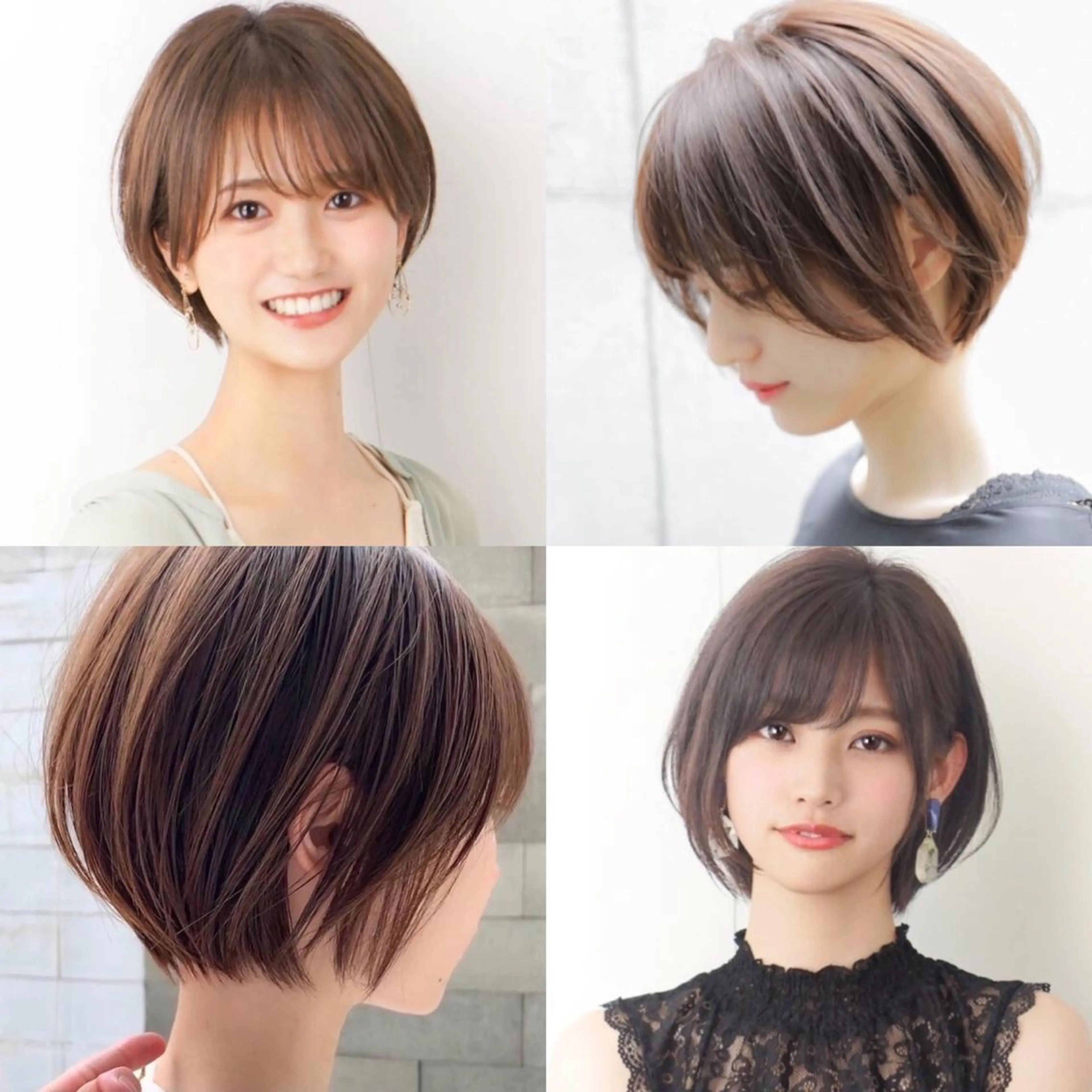 ショート ヲタク美容師 店長　上原のヘアスタイル