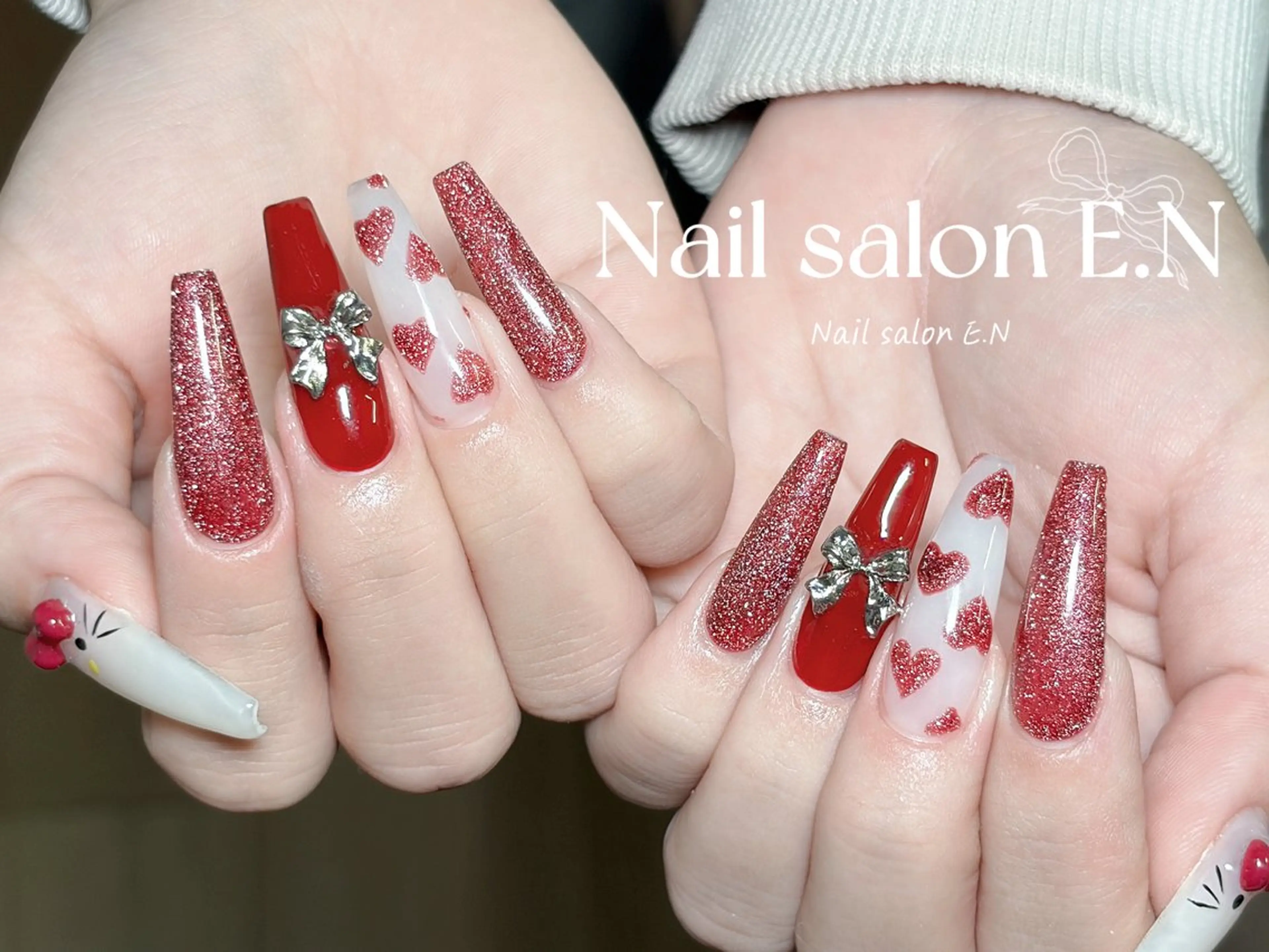 ネイル アートネイル オーロラネイル ブラウン クリアネイル フレンチネイル ハンドネイル E.N🦋 長さ出し/持ち込みのネイルデザイン