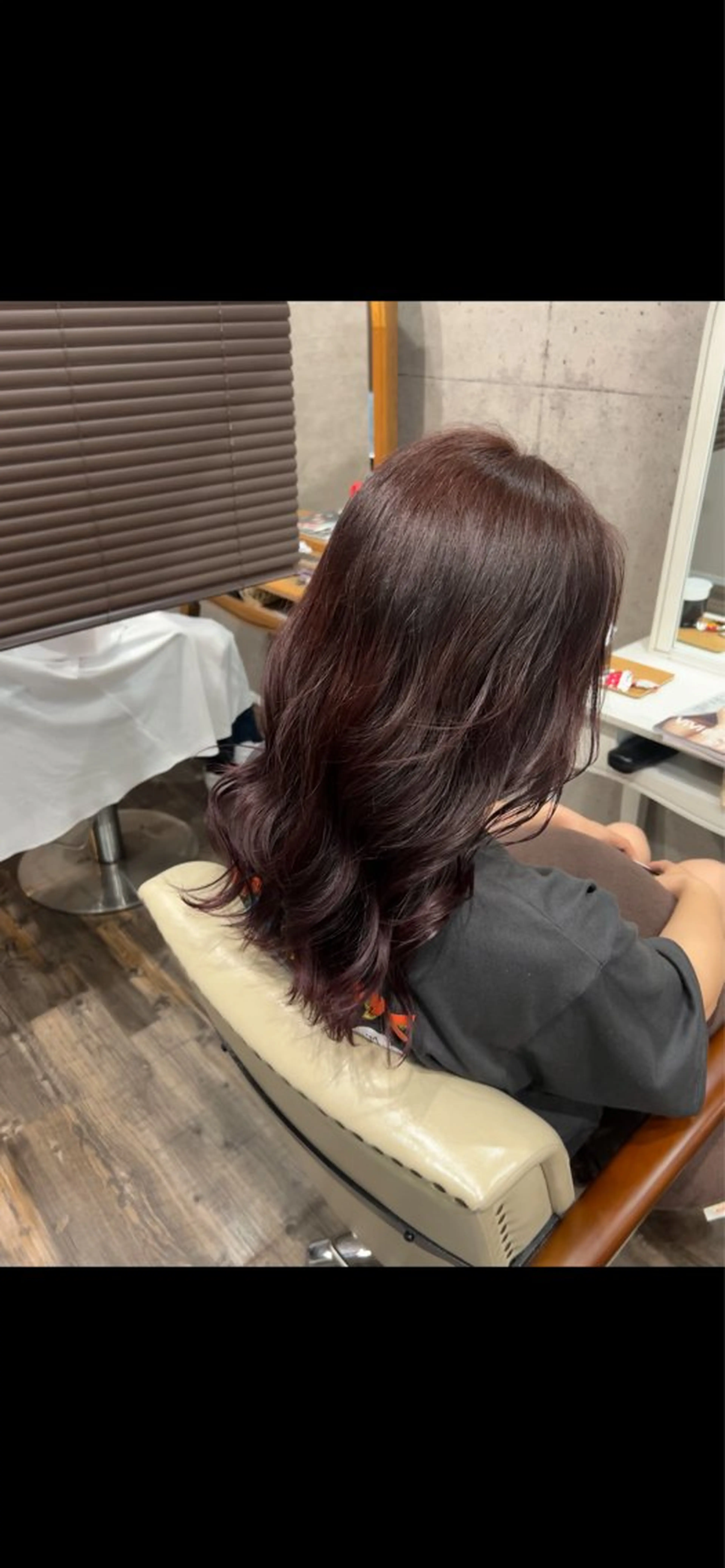 カラー ラベンダーカラー ピンクカラー ピンクラベンダー 今野 詩音のヘアスタイル