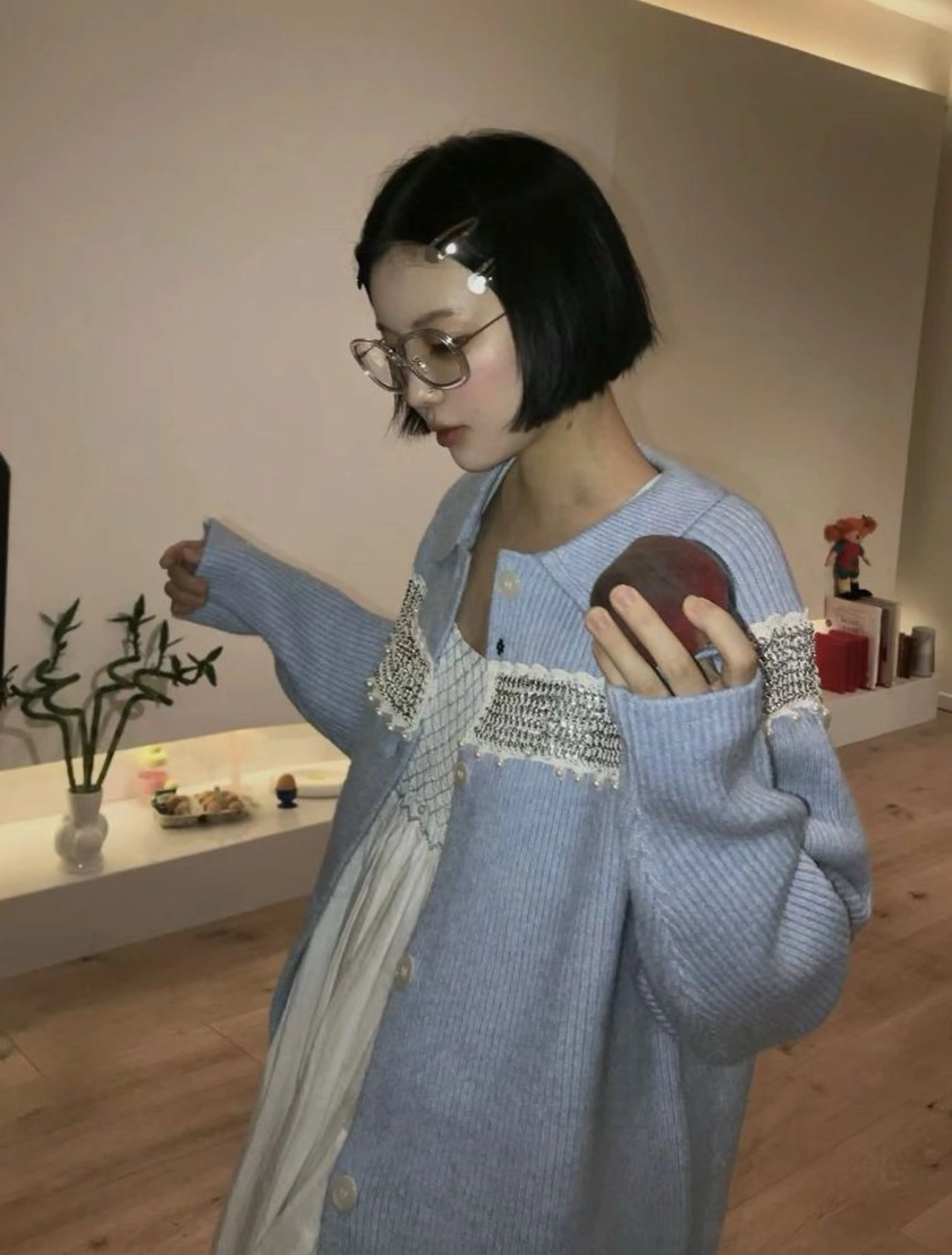 ショート ボブ.顔周りカット カット/ユキカのヘアスタイル