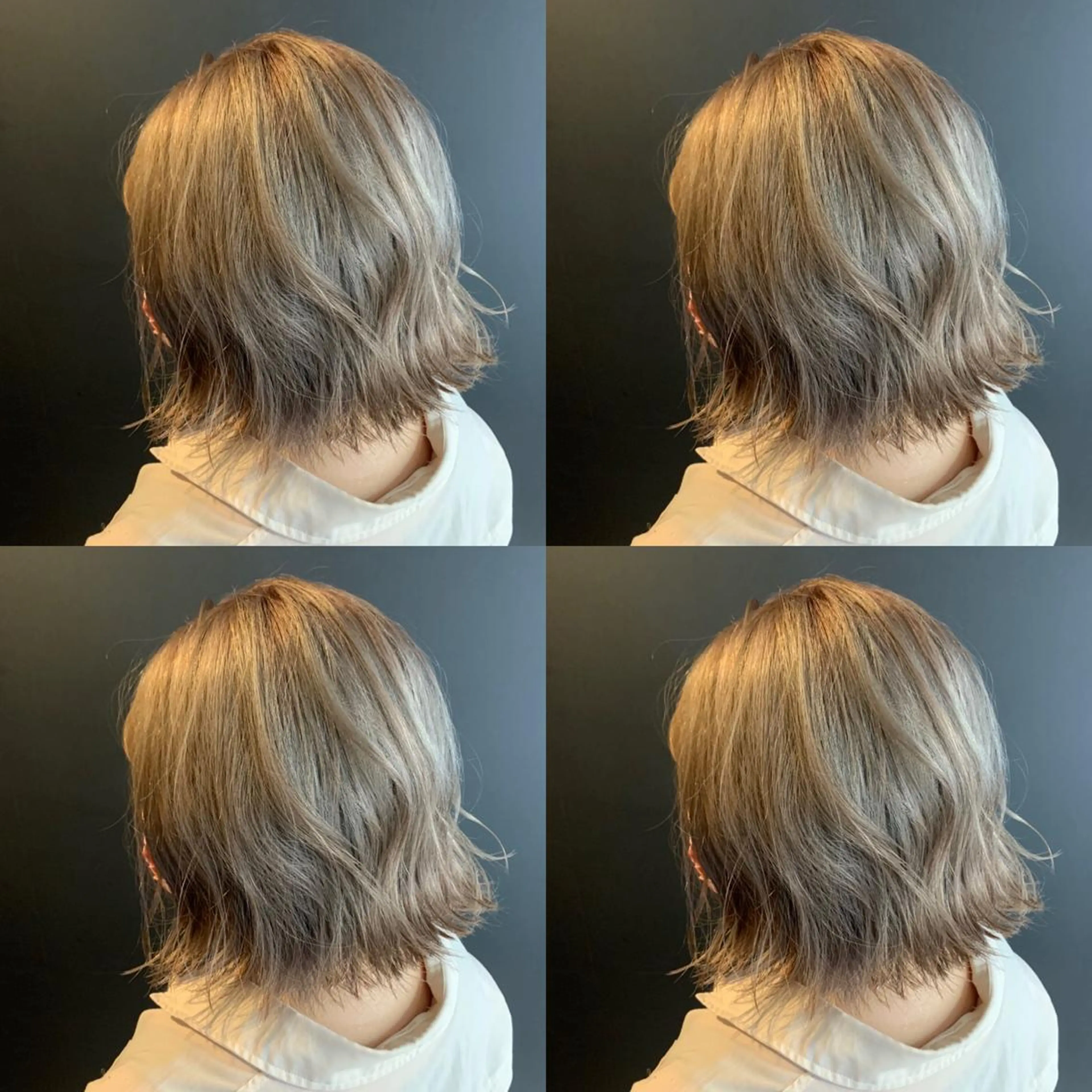 ショート カラー グレージュ カット ヘアカラー トリートメント ✨髪質改善✖︎韓国 レイヤー✨ナカムラのヘアスタイル