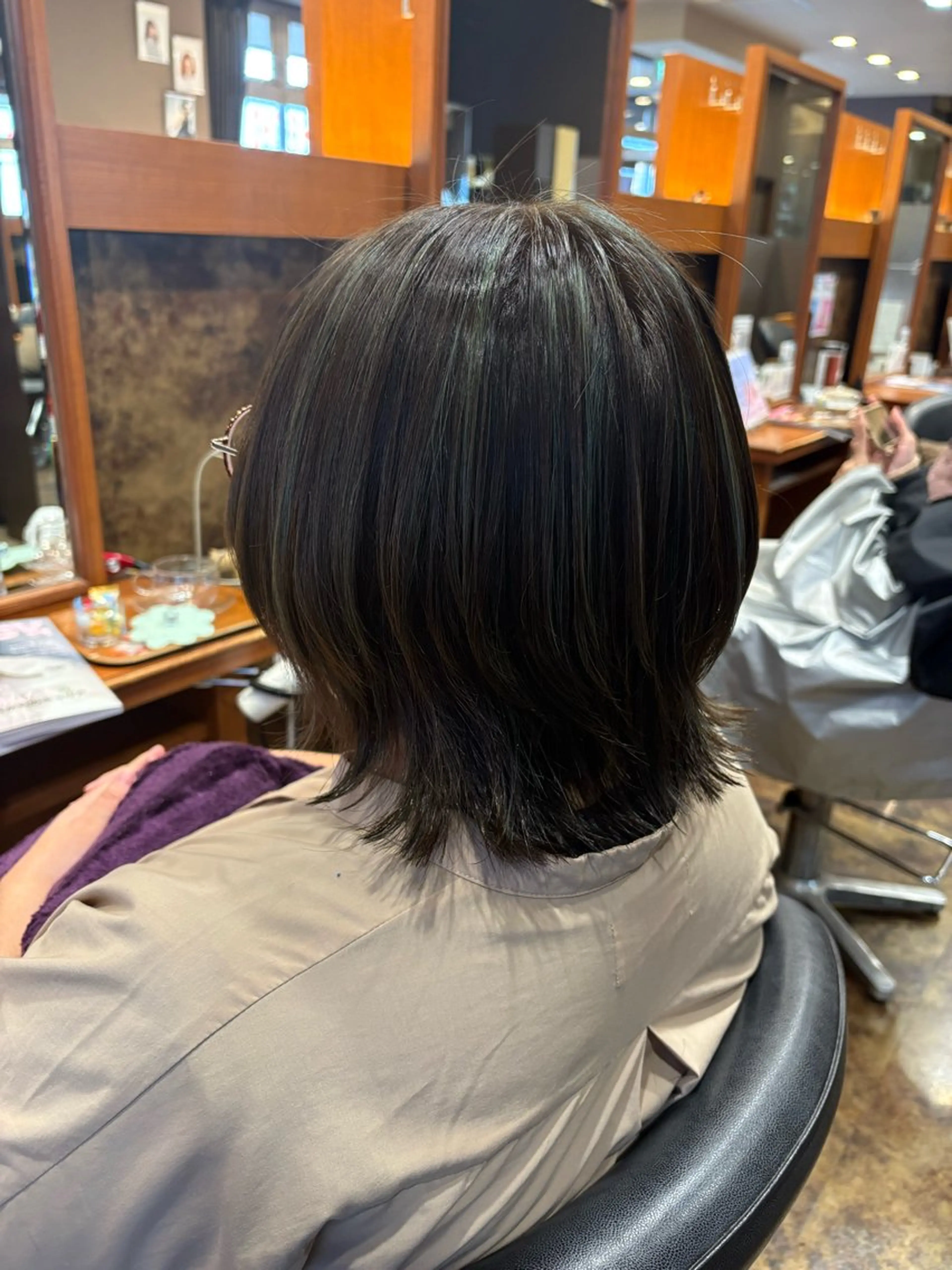 ミディアム カラー 相良 陽香🌻のヘアスタイル