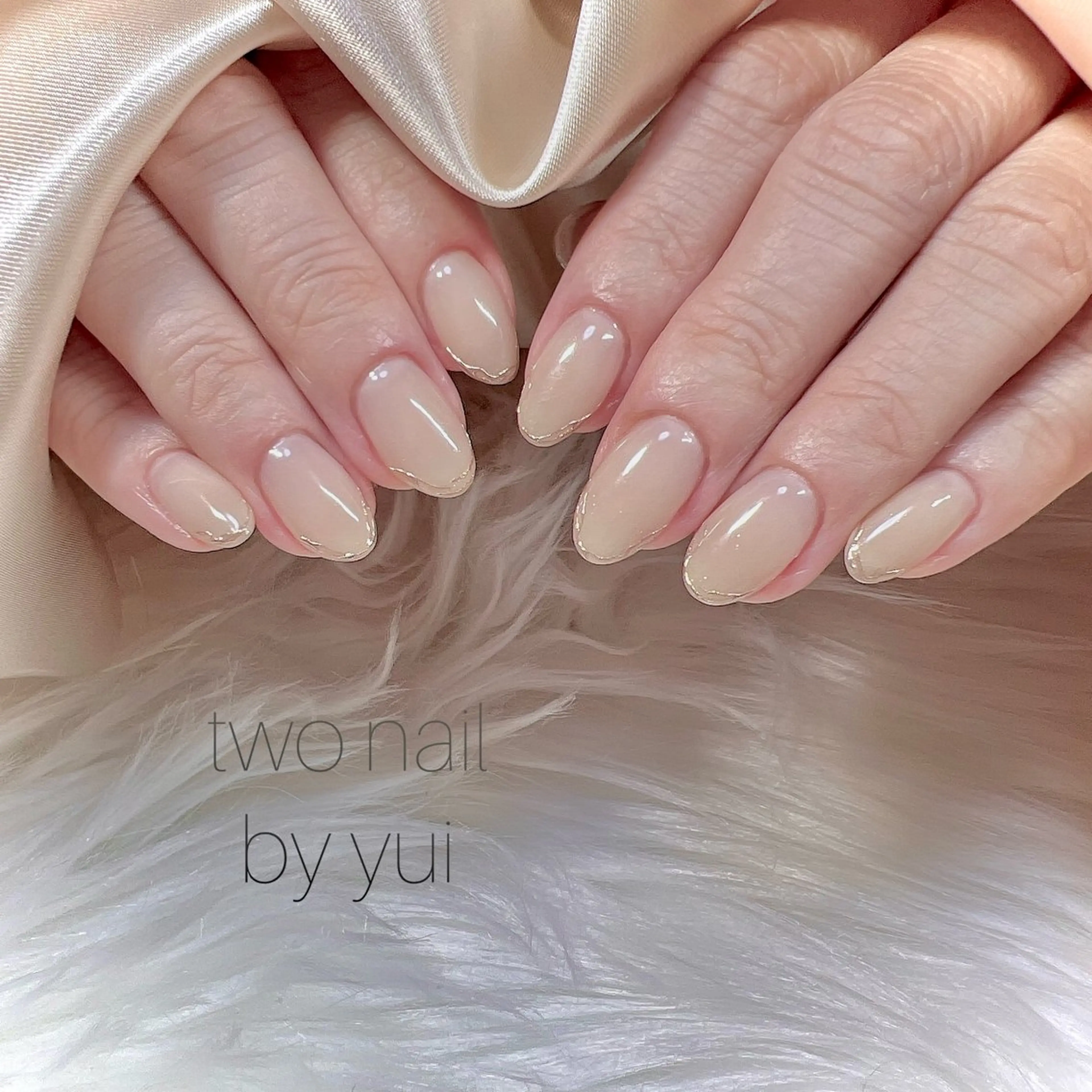 ネイル アートネイル ネイルチップ ホワイト ハンドネイル two nailのネイルデザイン