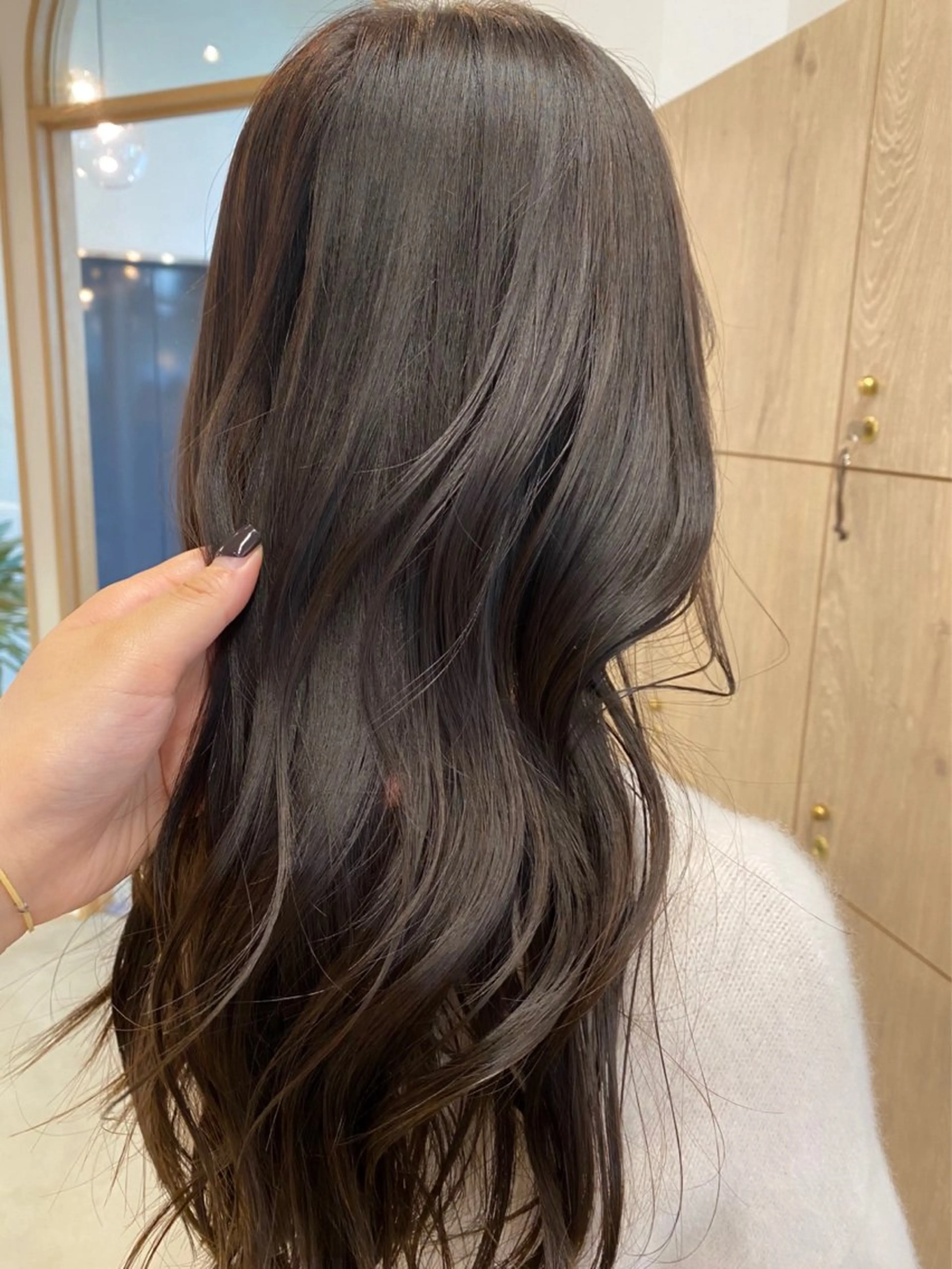 透明感イルミナつやカラー➕3stepトリートメント🩵の写真