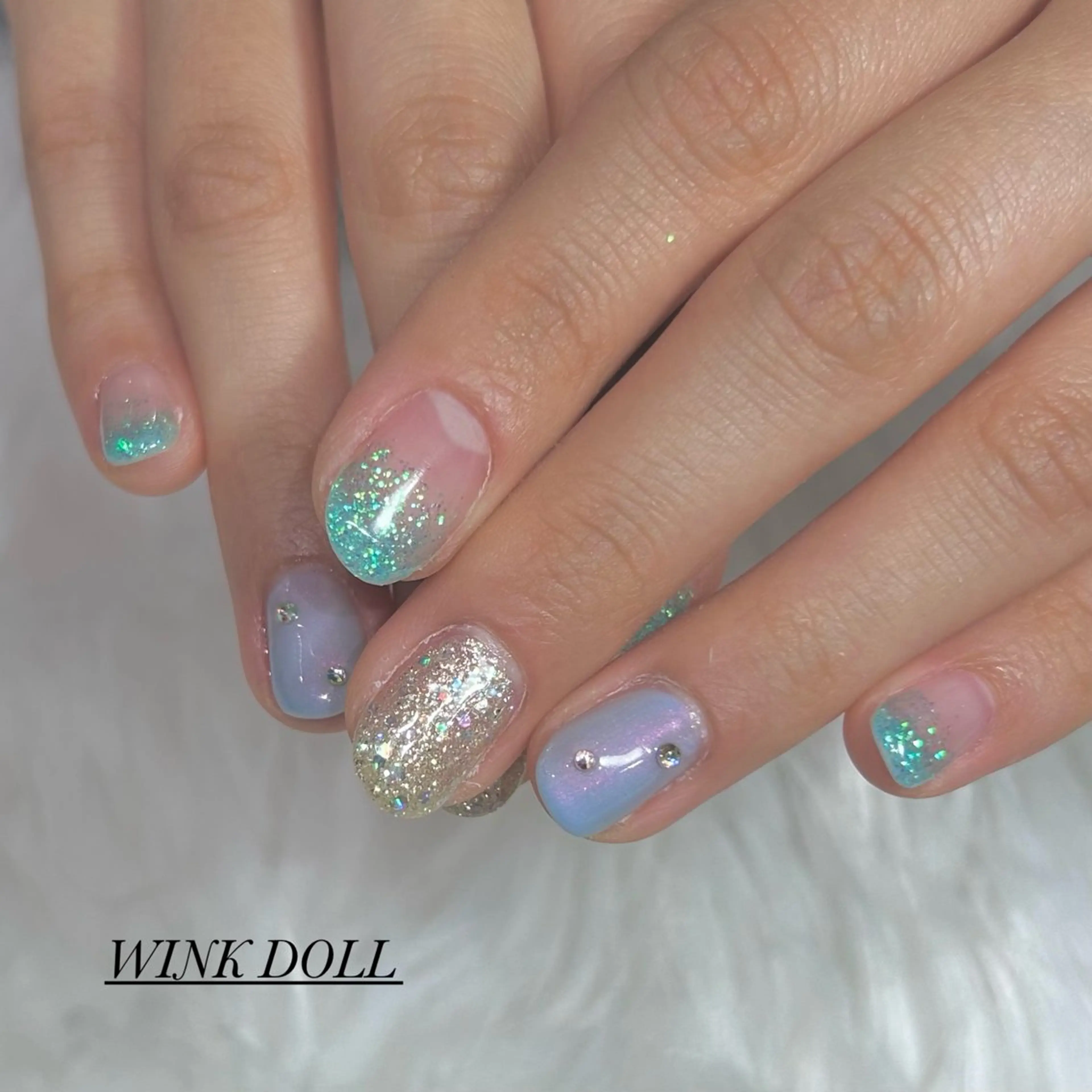 ネイル ハンドネイル WINK DOLL所属・WINK DOLL 🌹MIRAIのネイルデザイン