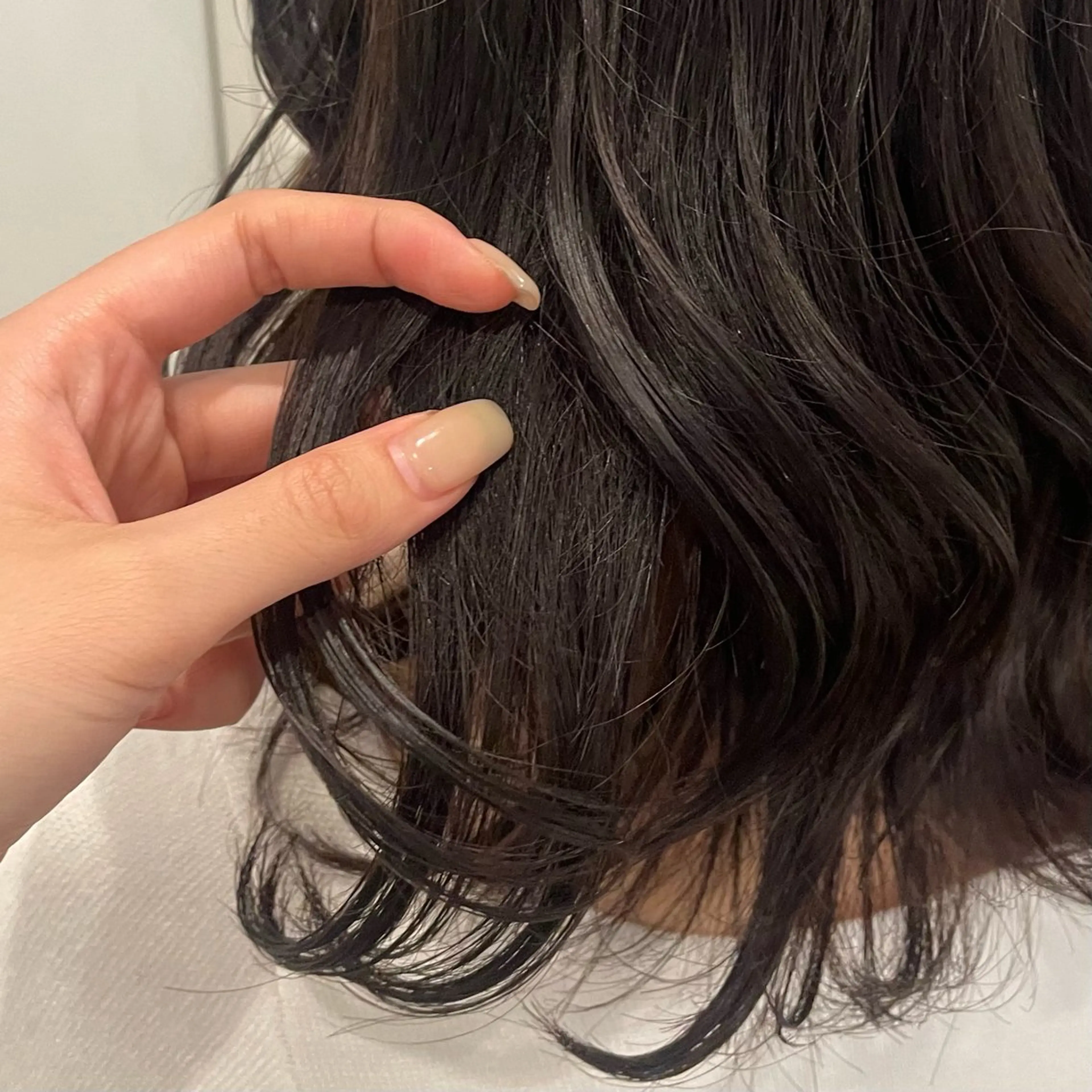 ミディアム canon/レイヤー /透明感カラーのヘアスタイル