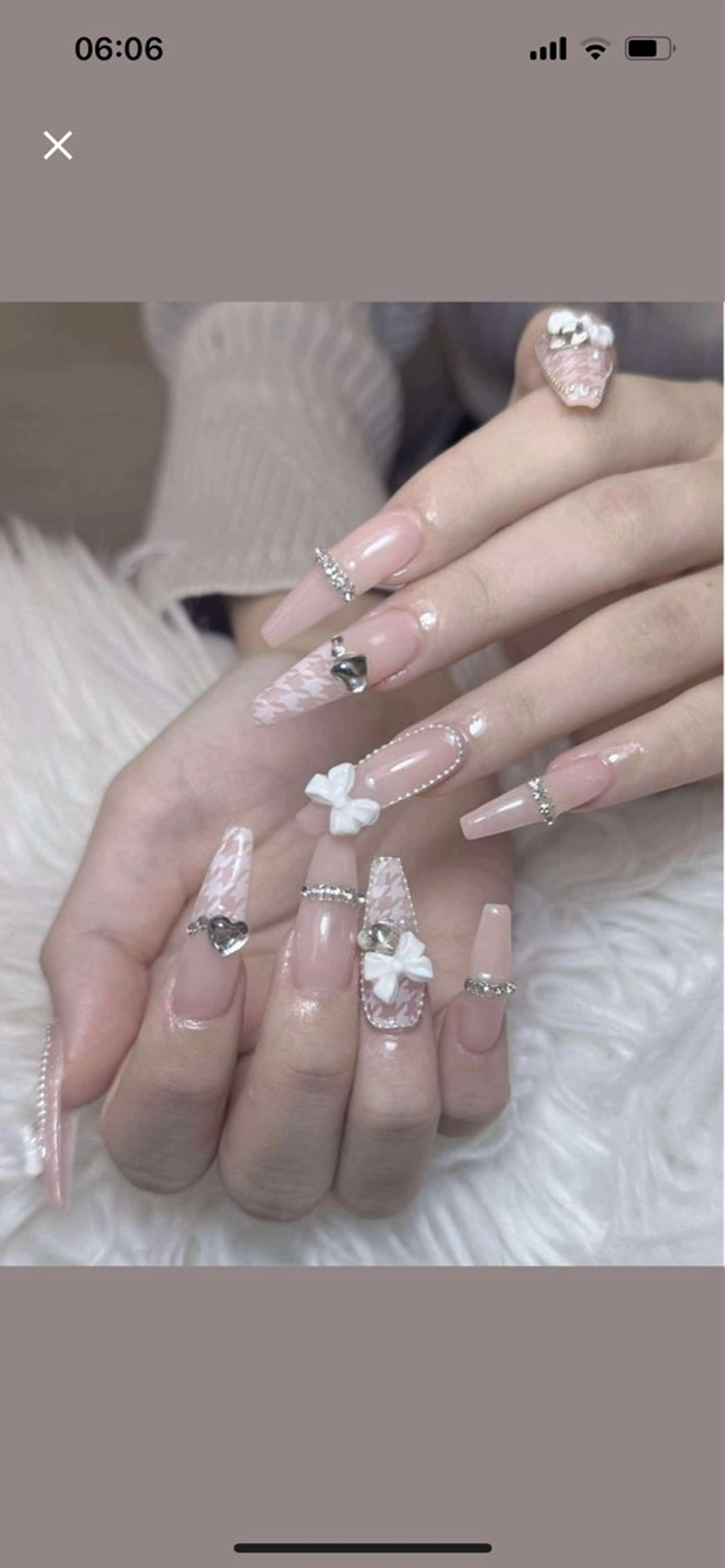 ネイル アートネイル オーロラネイル チークネイル 長さ出し フットネイル Noiranail_ studio川越西口のネイルデザイン