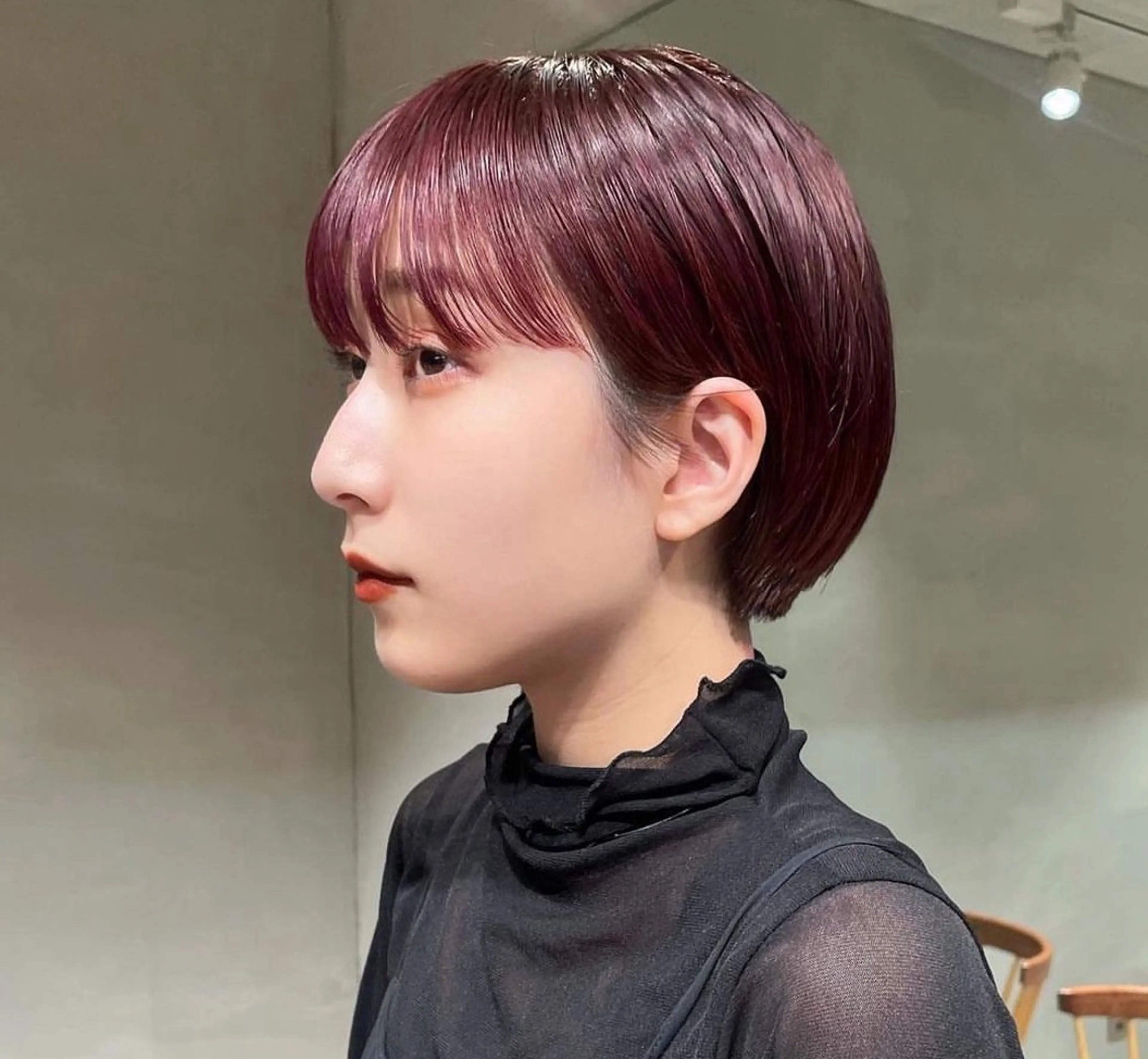 ショート ショートボブ 丸みショート ボブ ショートヘア tete nico所属・似合わせ/ヘアカラー nanami🌸のヘアスタイル