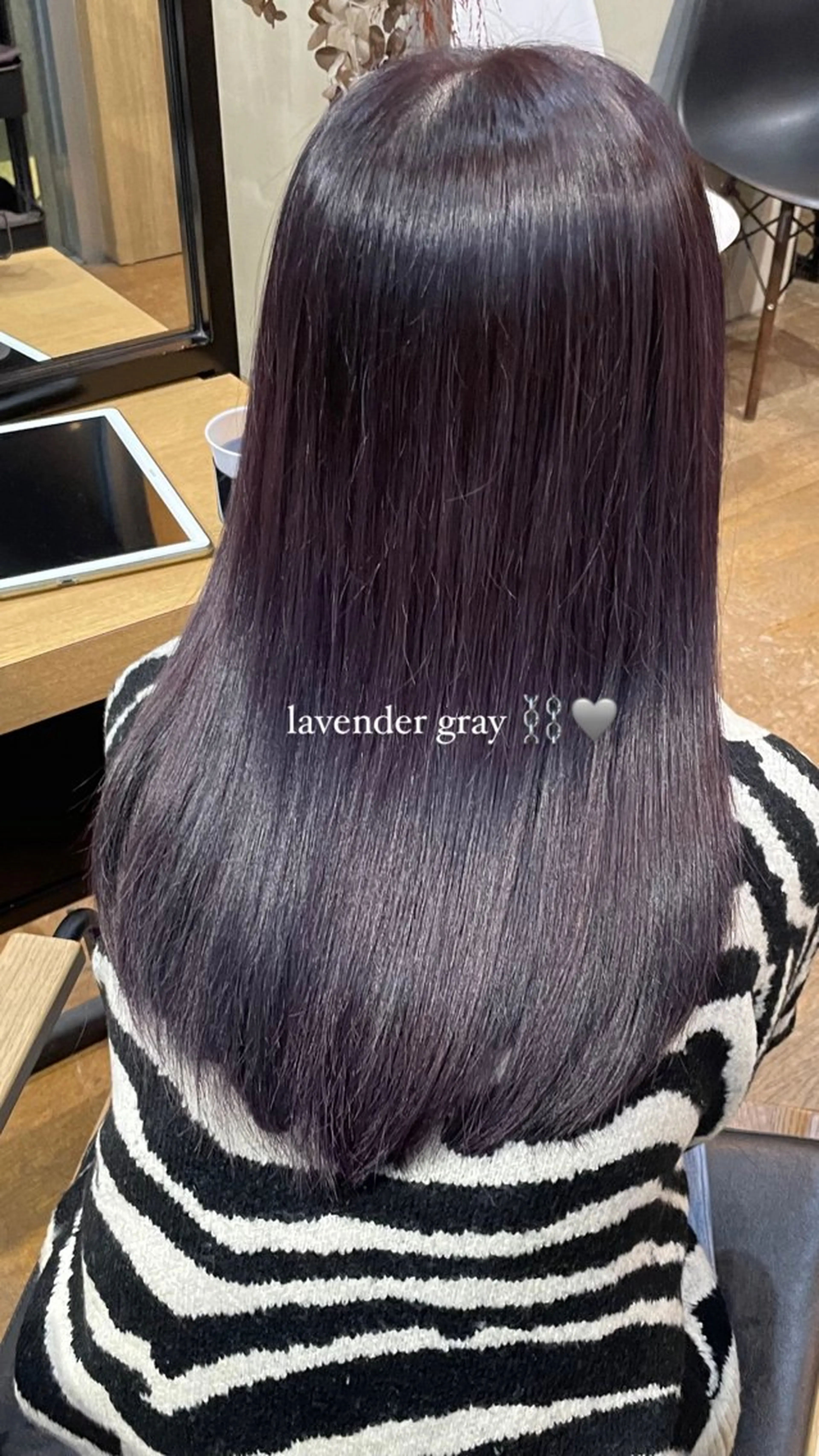 ロング 🤍透明感カラー ソメヤナナ 🤍のヘアスタイル